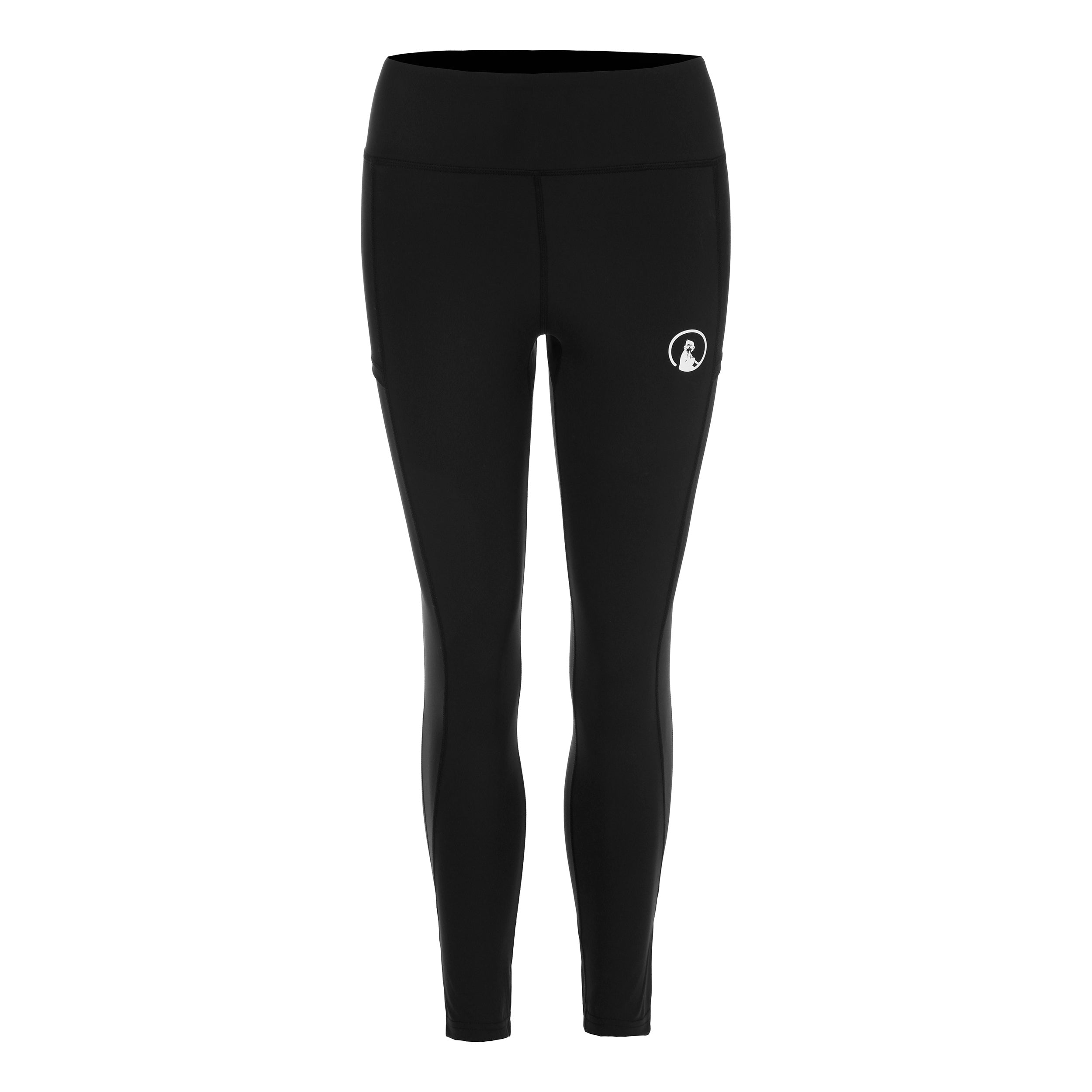Quiet Please Match 7/8 Tight Women-Black
