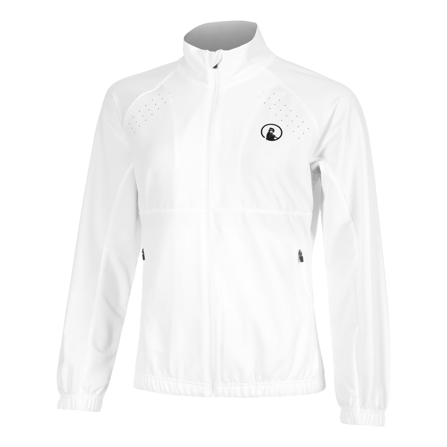 Quiet Please Return Training Jacket Women-White