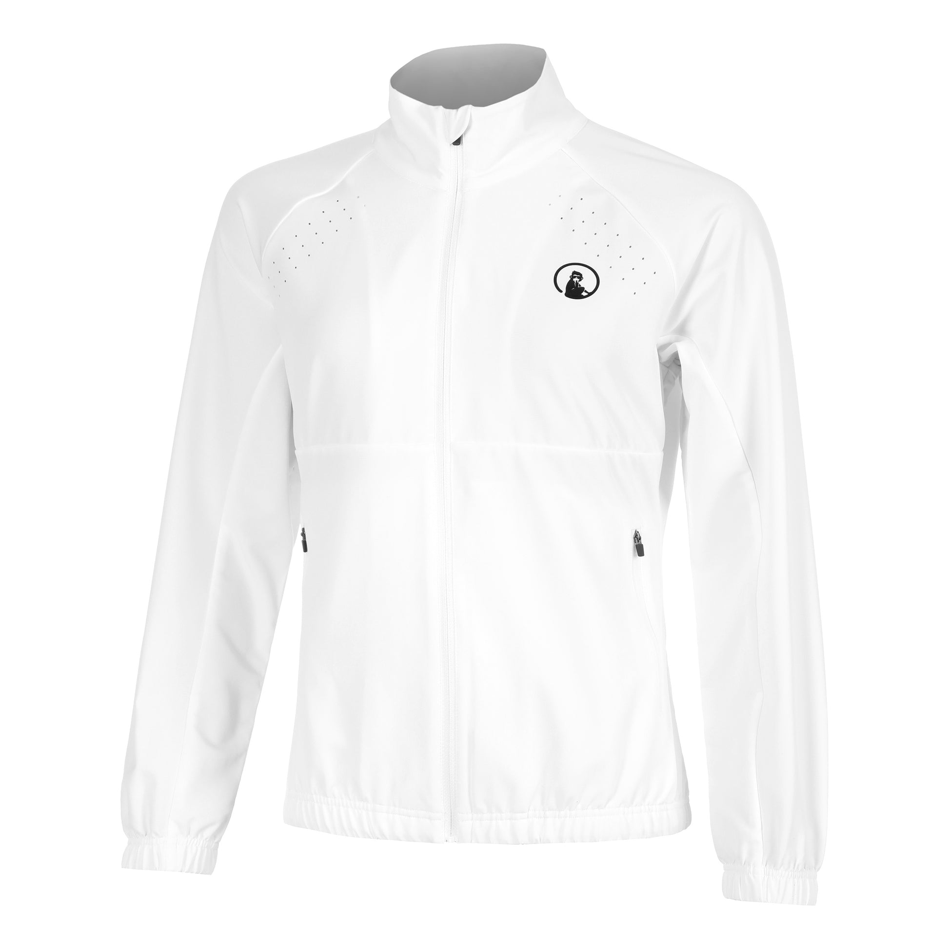 Quiet Please Return Training Jacket Women-White