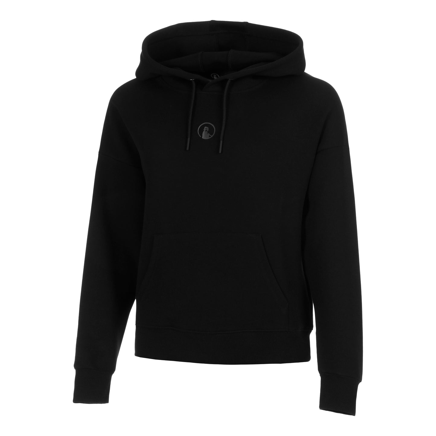 Quiet Please Tonal Core Hoody Women-Black