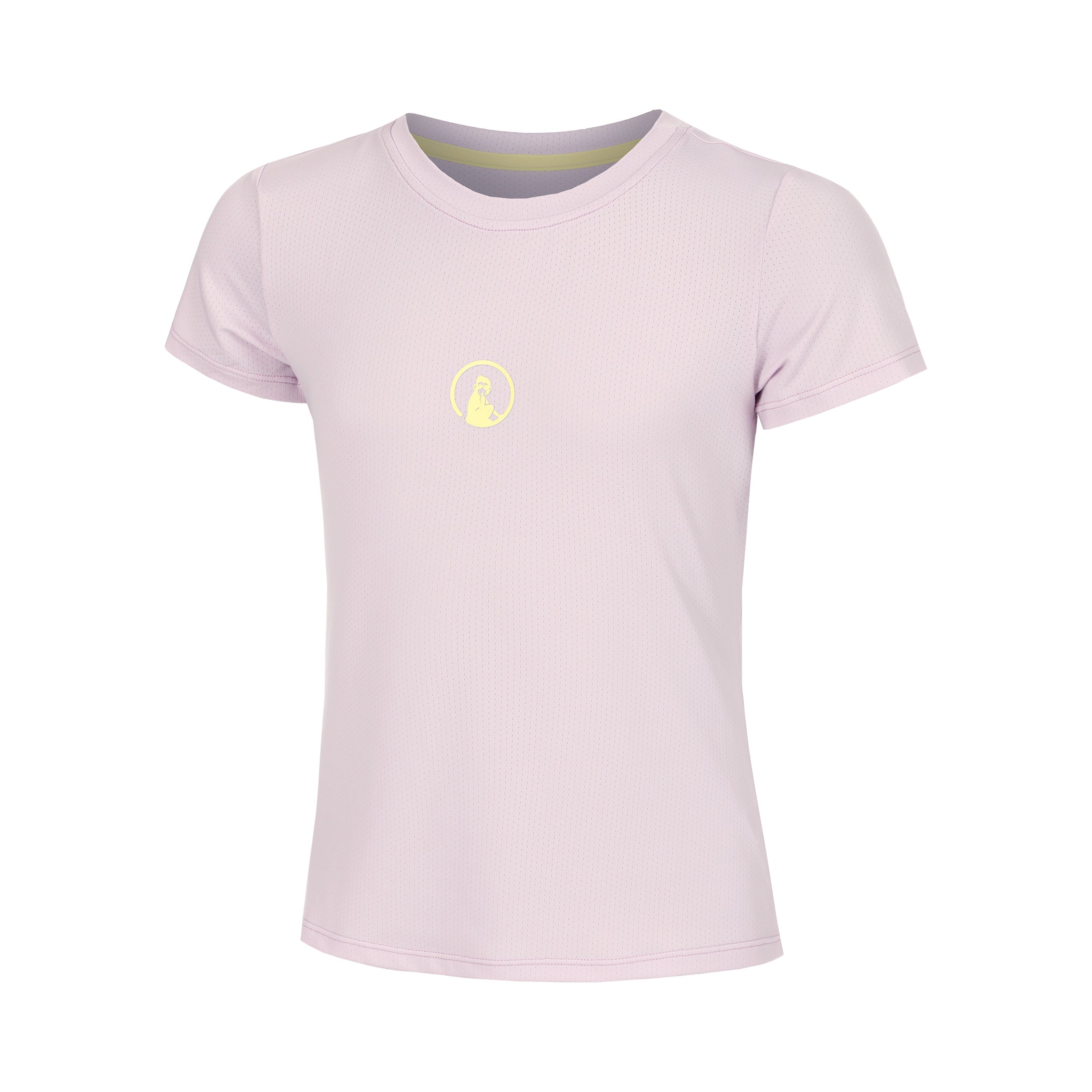 Quiet Please Mind Retriever T-Shirt Girls-Lilac,Yellow
