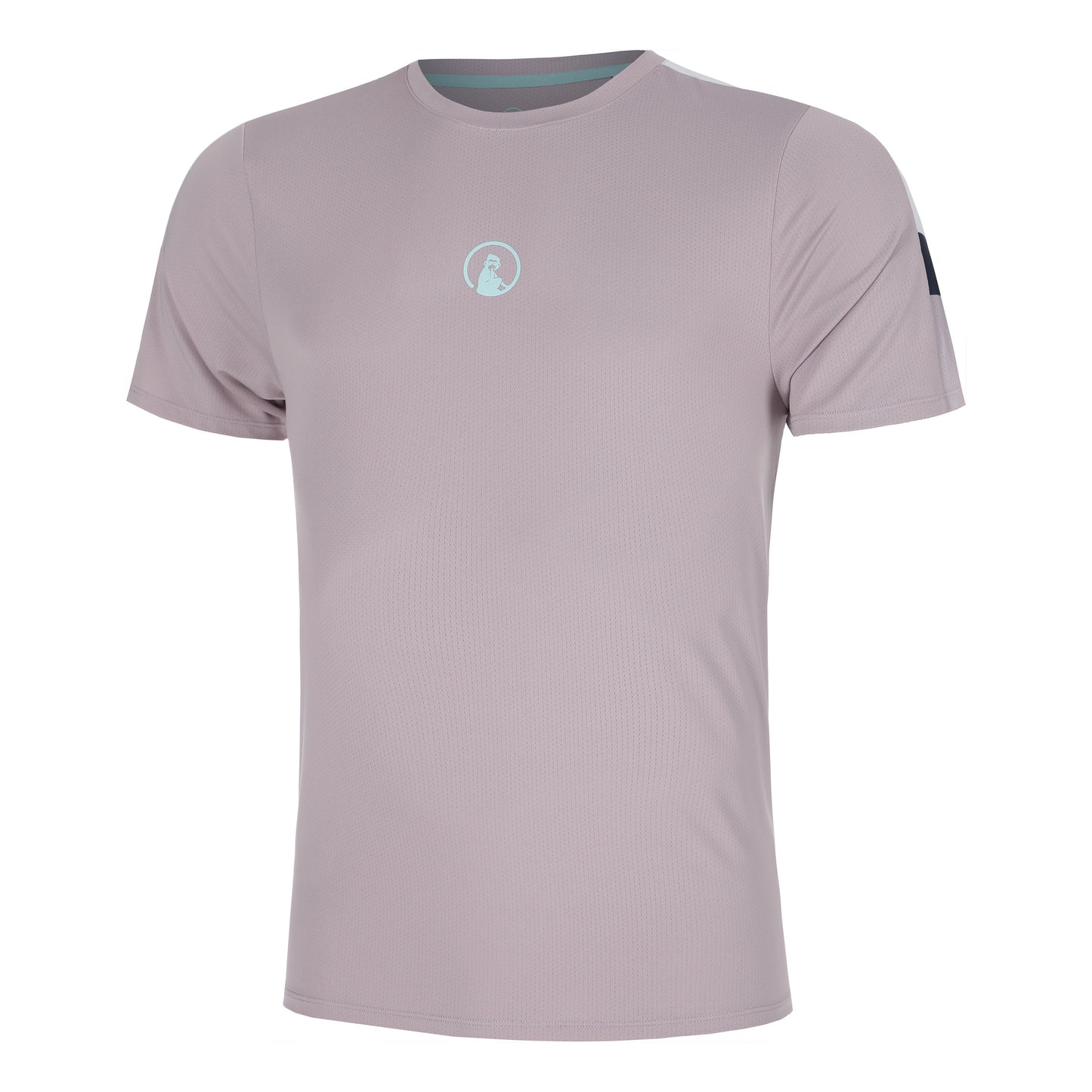 Quiet Please Mind Receiver Hori T-Shirt Men-Violet,Multicoloured