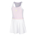 Mind Volley Kleid Damen-Flieder,Weiß