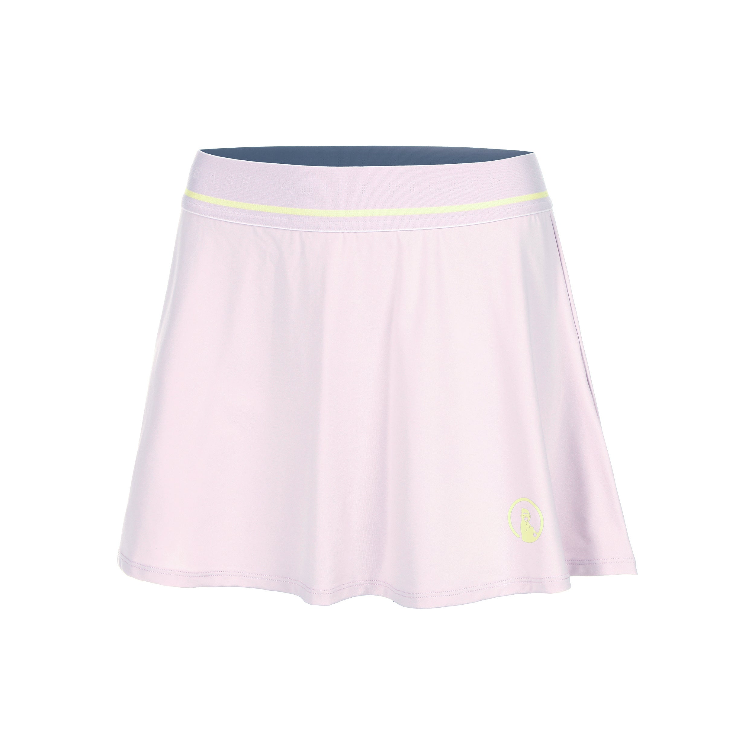 Quiet Please Mind Bounce Skirt Women-Lilac,Yellow