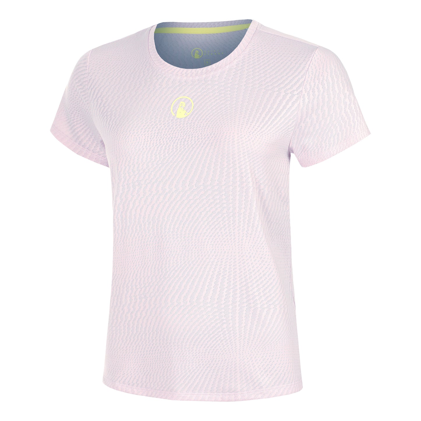 Quiet Please Mind Spin T-Shirt Women-Lilac,Yellow