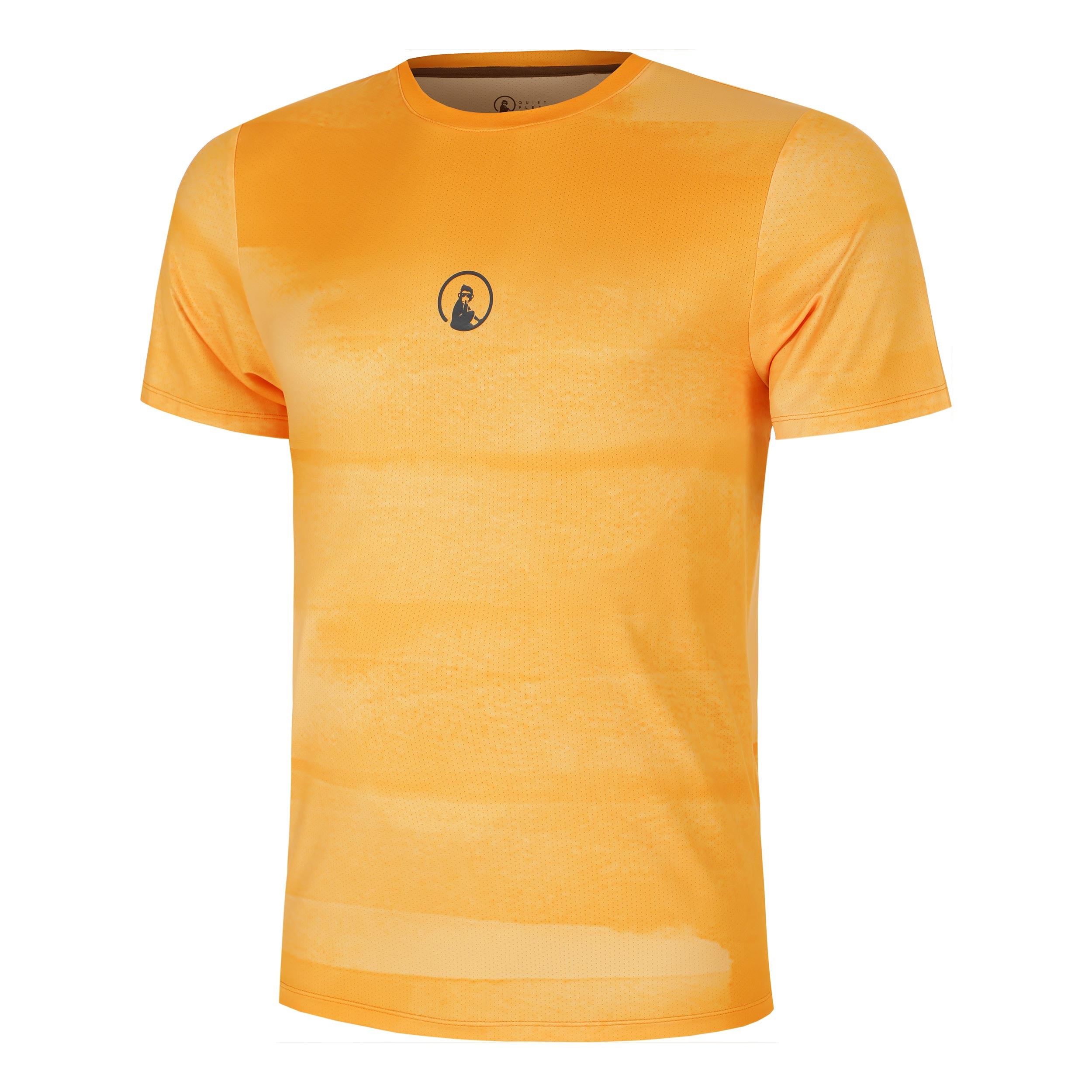 Quiet Please Endlessly Receiver Wipe T-Shirt Herren-Orange,Anthrazit