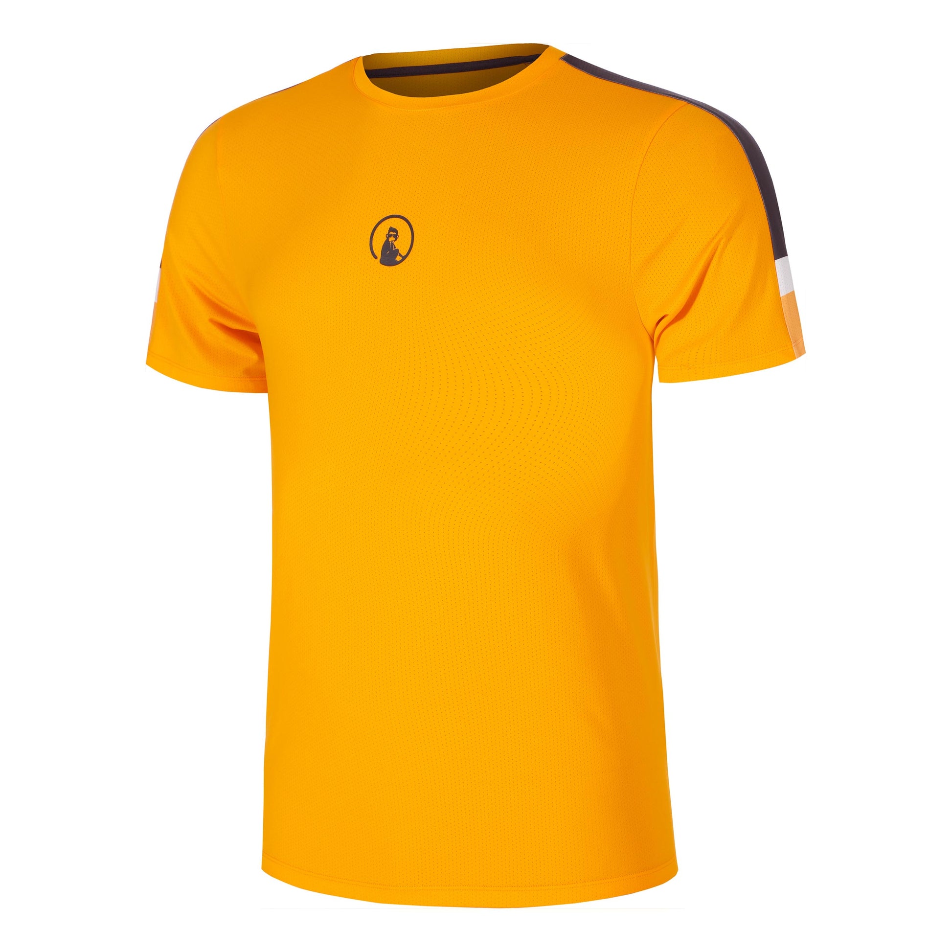 Quiet Please Endlessly Receiver Hori T-Shirt Herren-Orange,Mehrfarbig