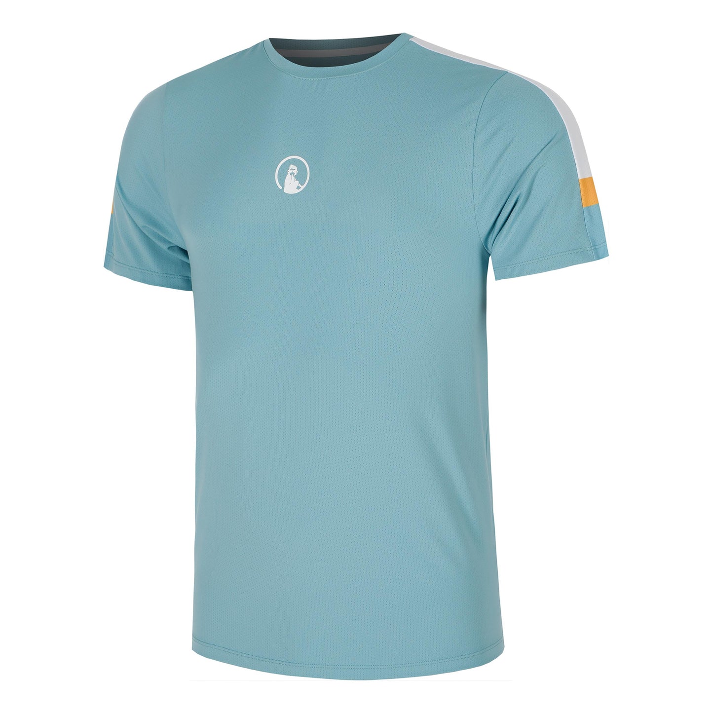 Quiet Please Endlessly Receiver Hori T-Shirt Men-Light Blue,Multicoloured