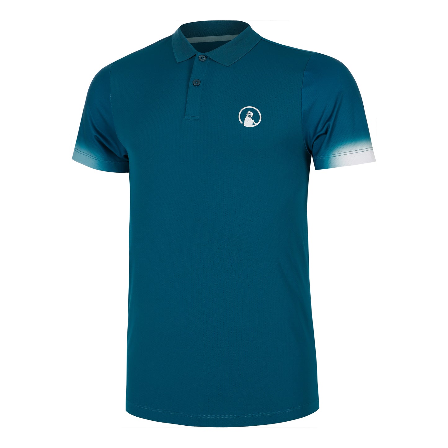 Quiet Please Create Tournament Polo Men-Petrol,Multicoloured