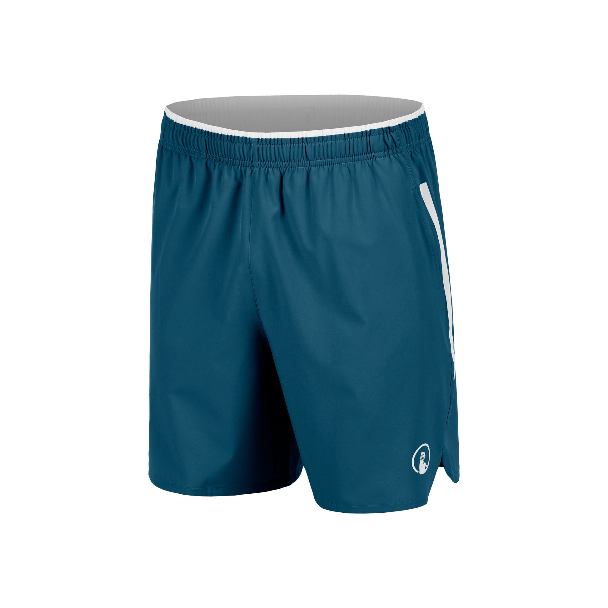 Quiet Please Create Drop 7in Shorts Herren-Petrol,Weiß