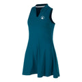 Create Ace Kleid Damen-Petrol,Weiß