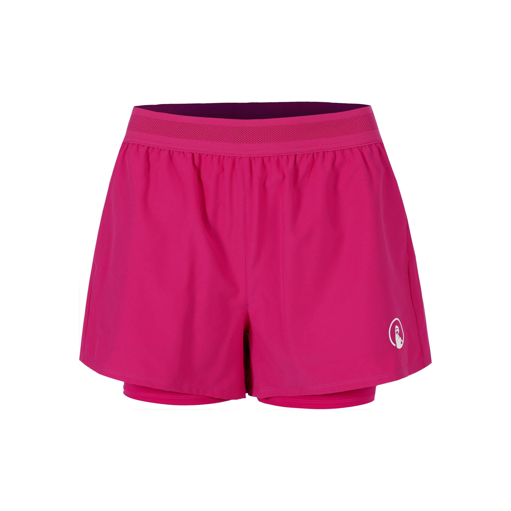 Quiet Please Create Rematch 2in1 Shorts Women-Pink