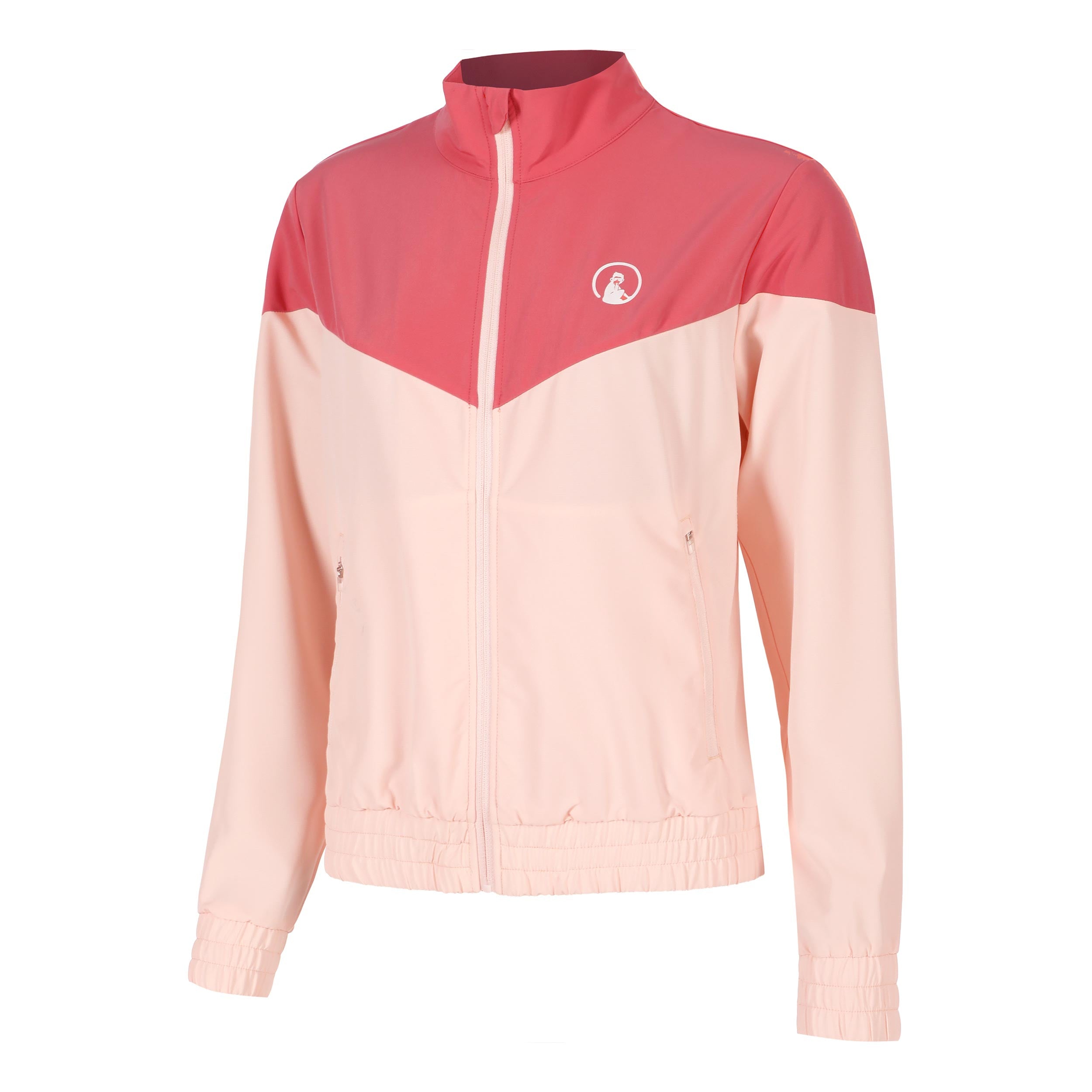 Quiet Please Endlessly Chip Training Jacket Women-Pink,Coral
