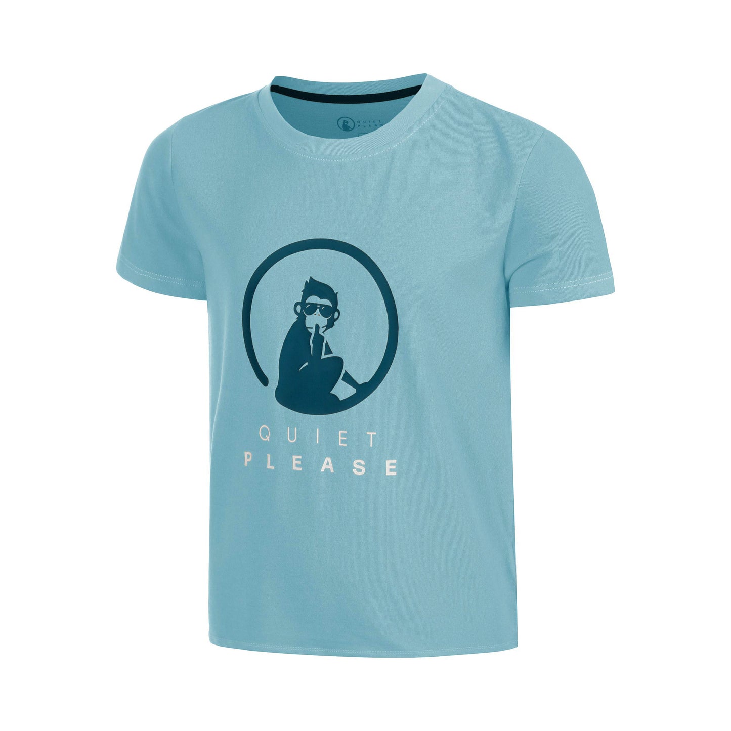 Quiet Please Create Trainings T-Shirt Boys-Light Blue,Multicoloured