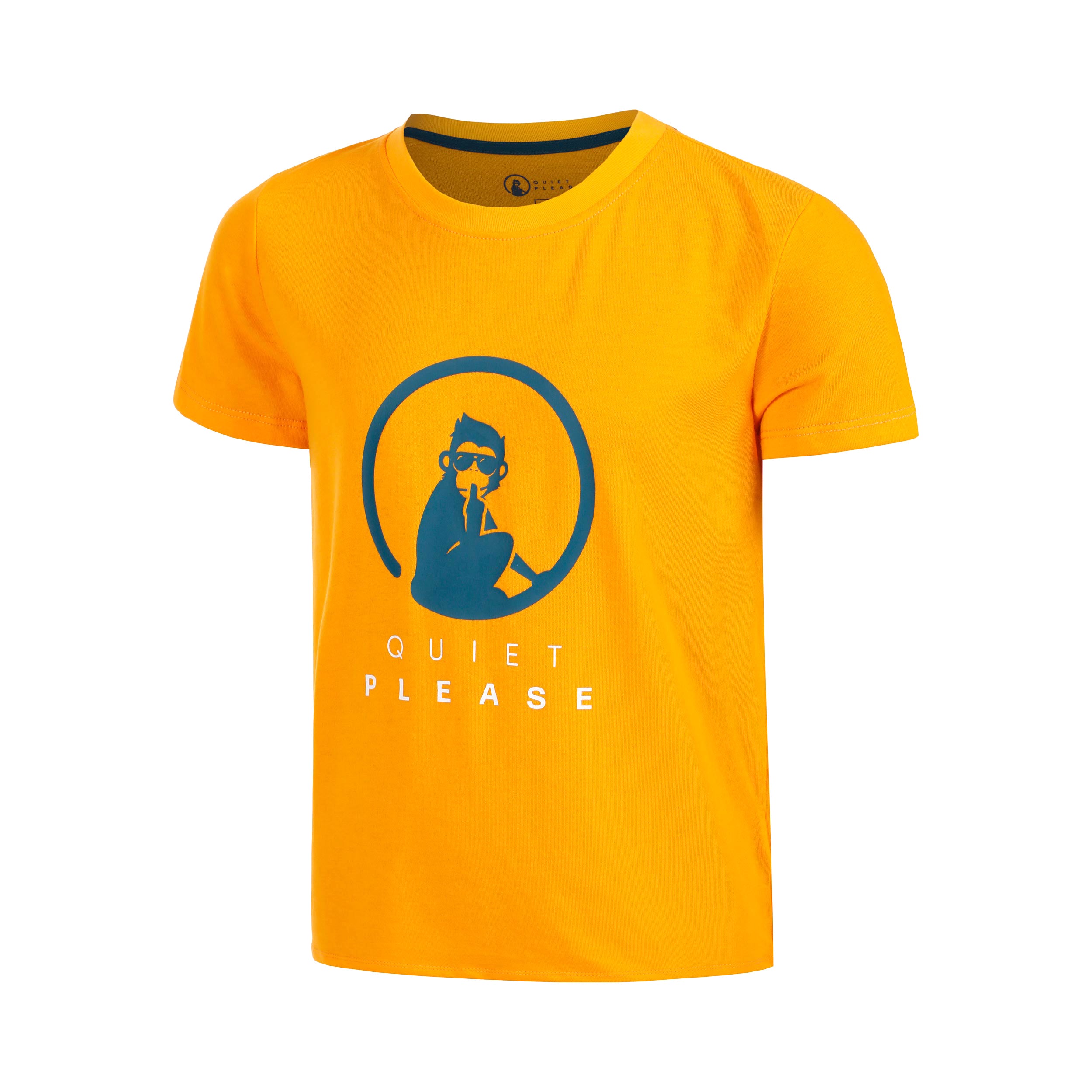 Quiet Please Endlessly Trainings T-Shirt Boys-Orange,Multicoloured