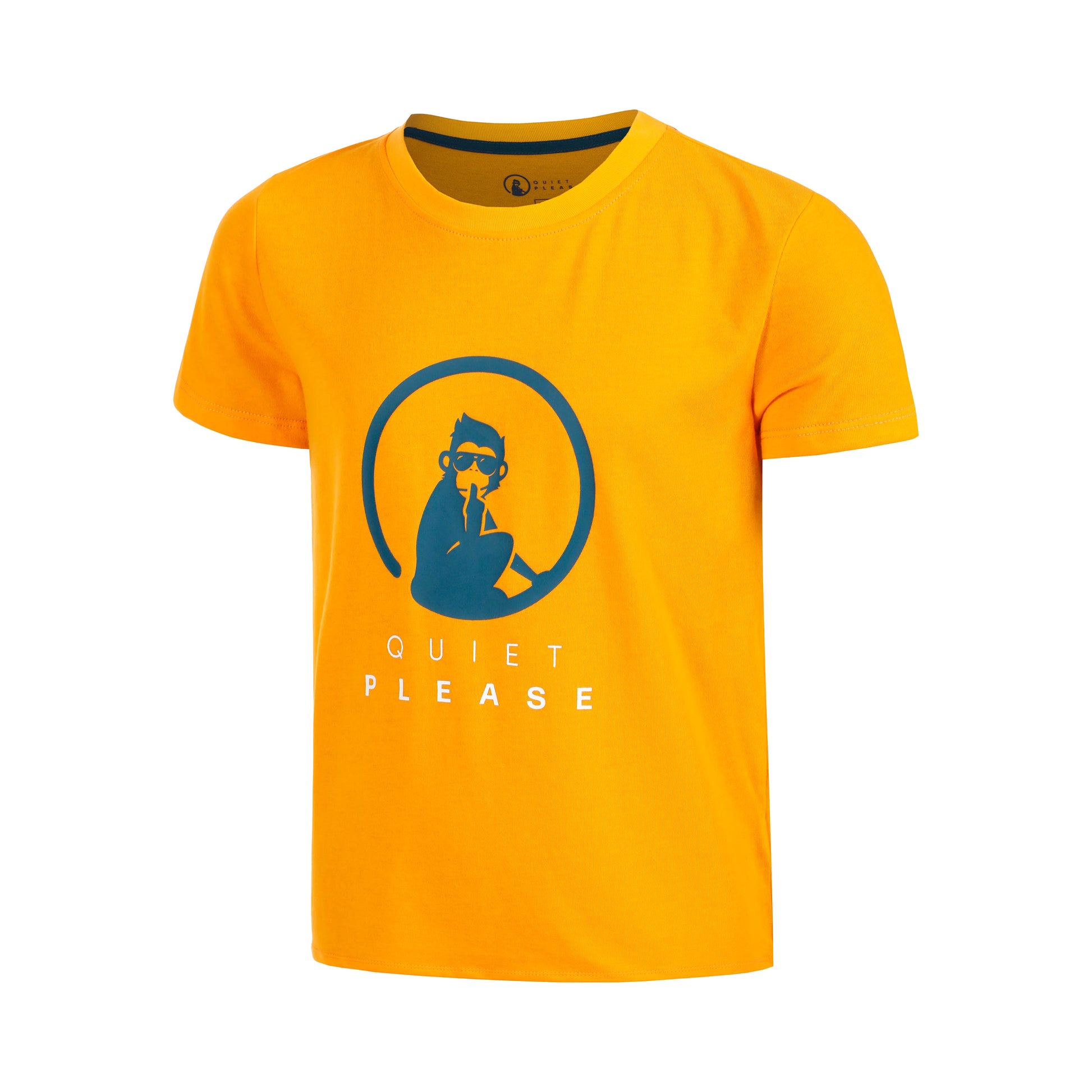 Quiet Please Endlessly Trainings T-Shirt Boys-Orange,Multicoloured