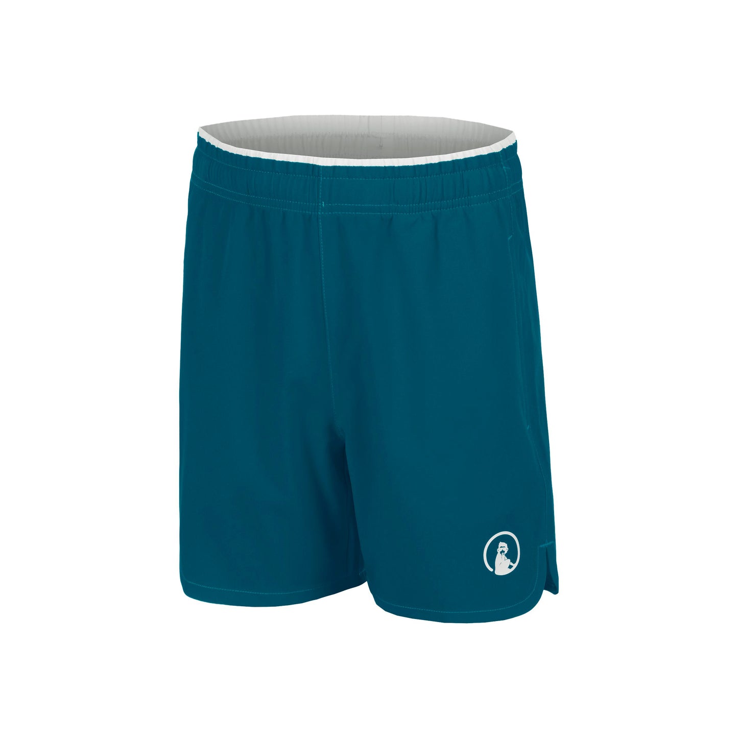 Quiet Please Create Smash Shorts Jungen-Petrol,Weiß