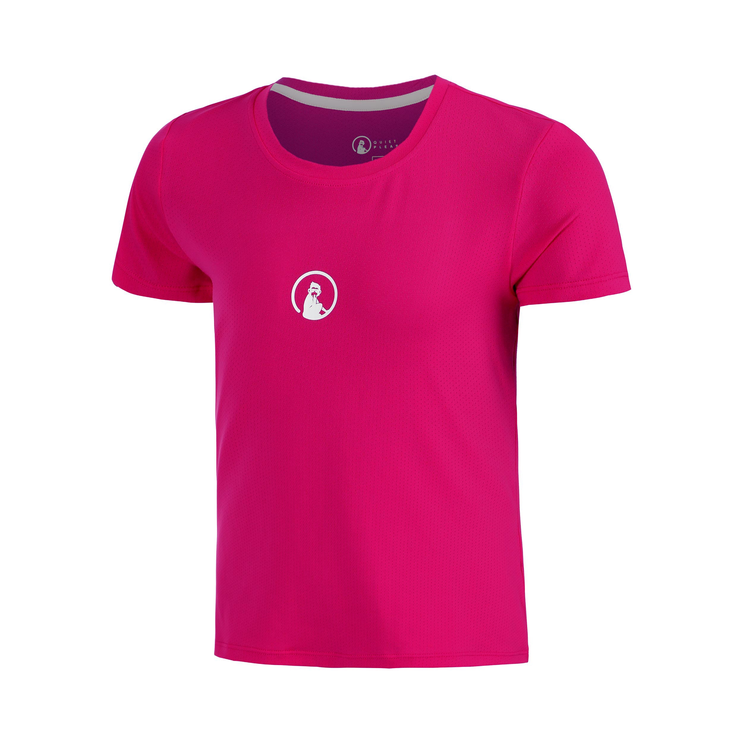 Quiet Please Create Retriever T-Shirt Mädchen-Berry,Weiß