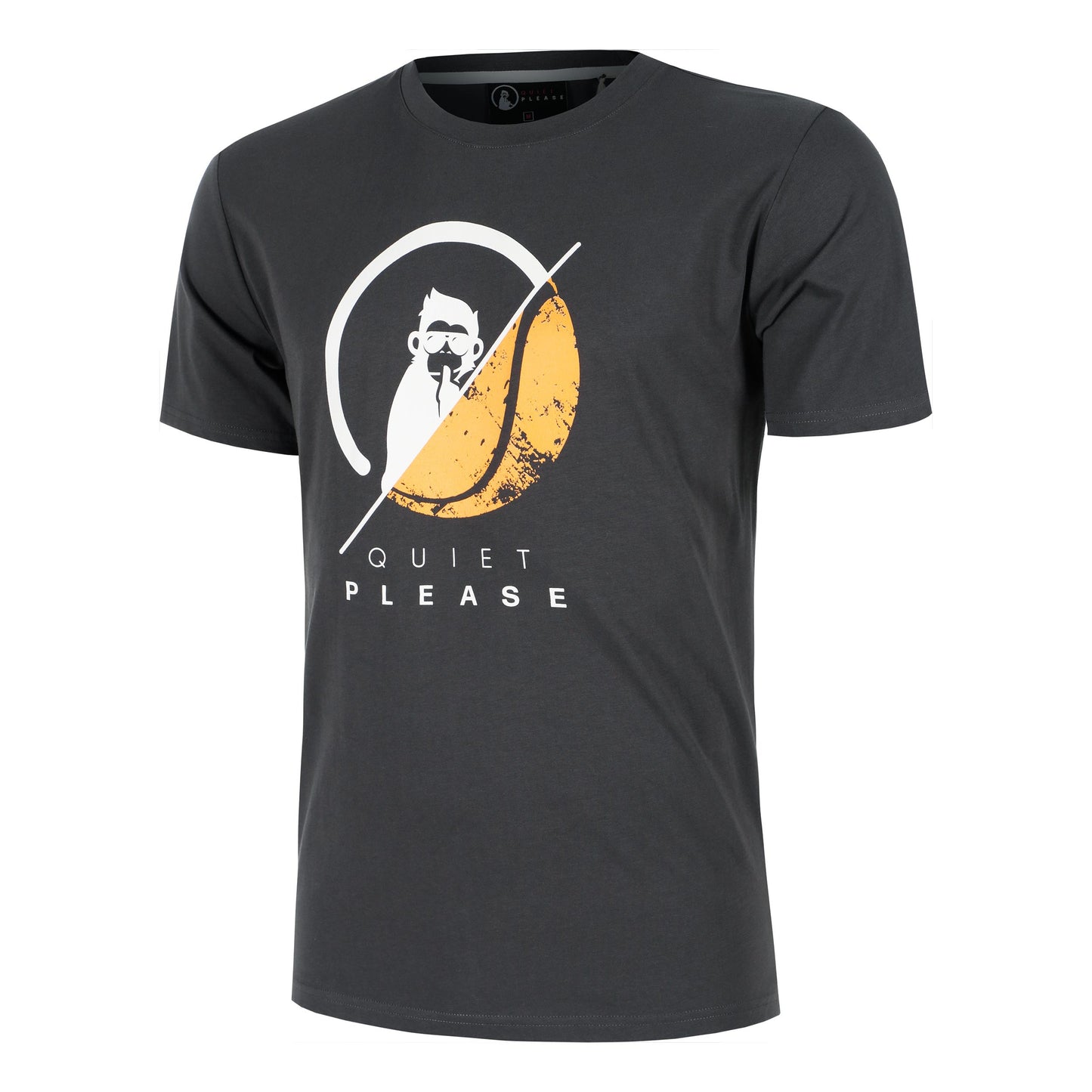 Quiet Please Endlessly 40:40 T-Shirt Men-Anthracite,Multicoloured