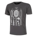 Endlessly Rackitecture T-Shirt Men-Anthracite,White