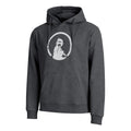 Endlessly Washed Out Loose Fit Hoody Men-Anthracite,White