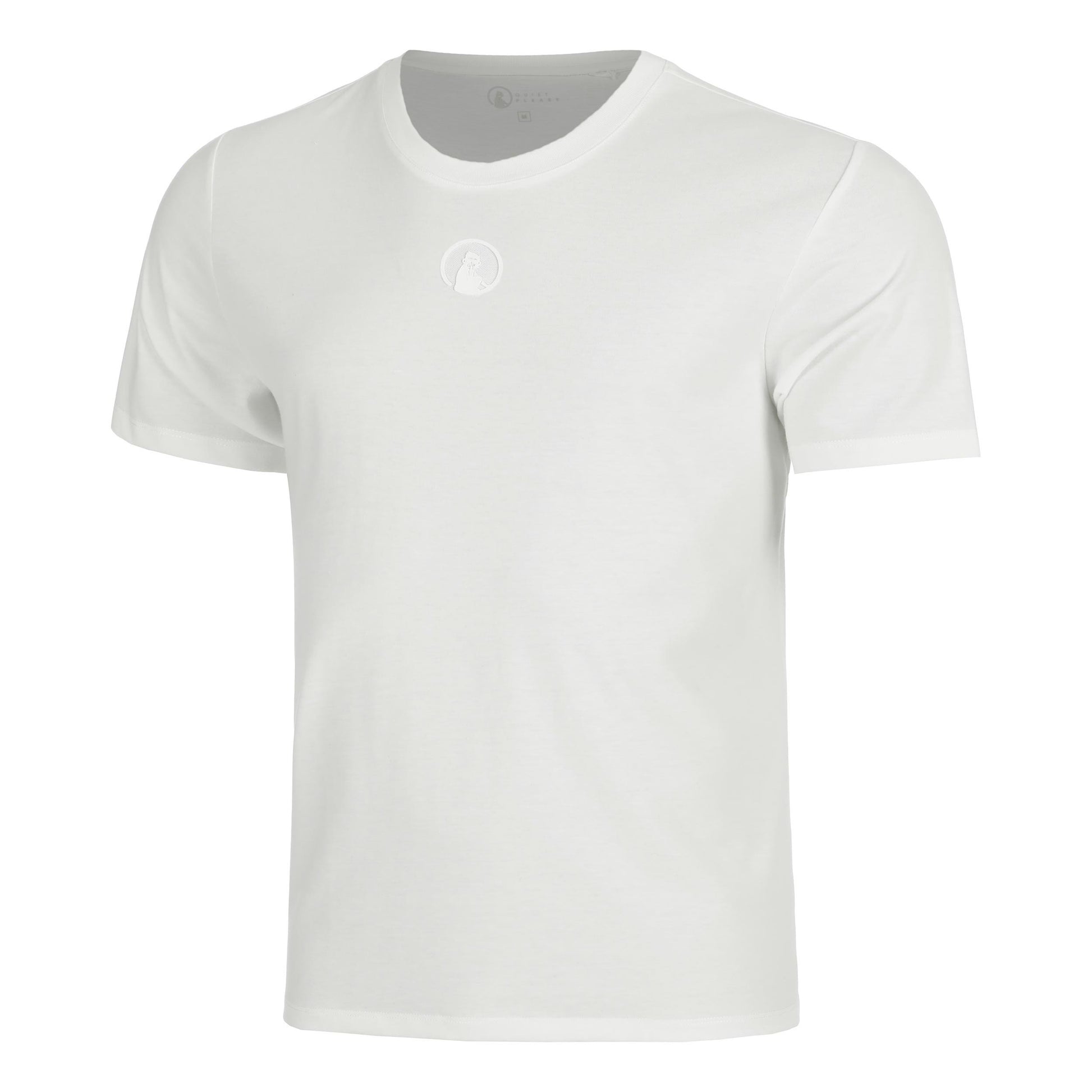 Quiet Please Tonal Core T-Shirt Men-cream