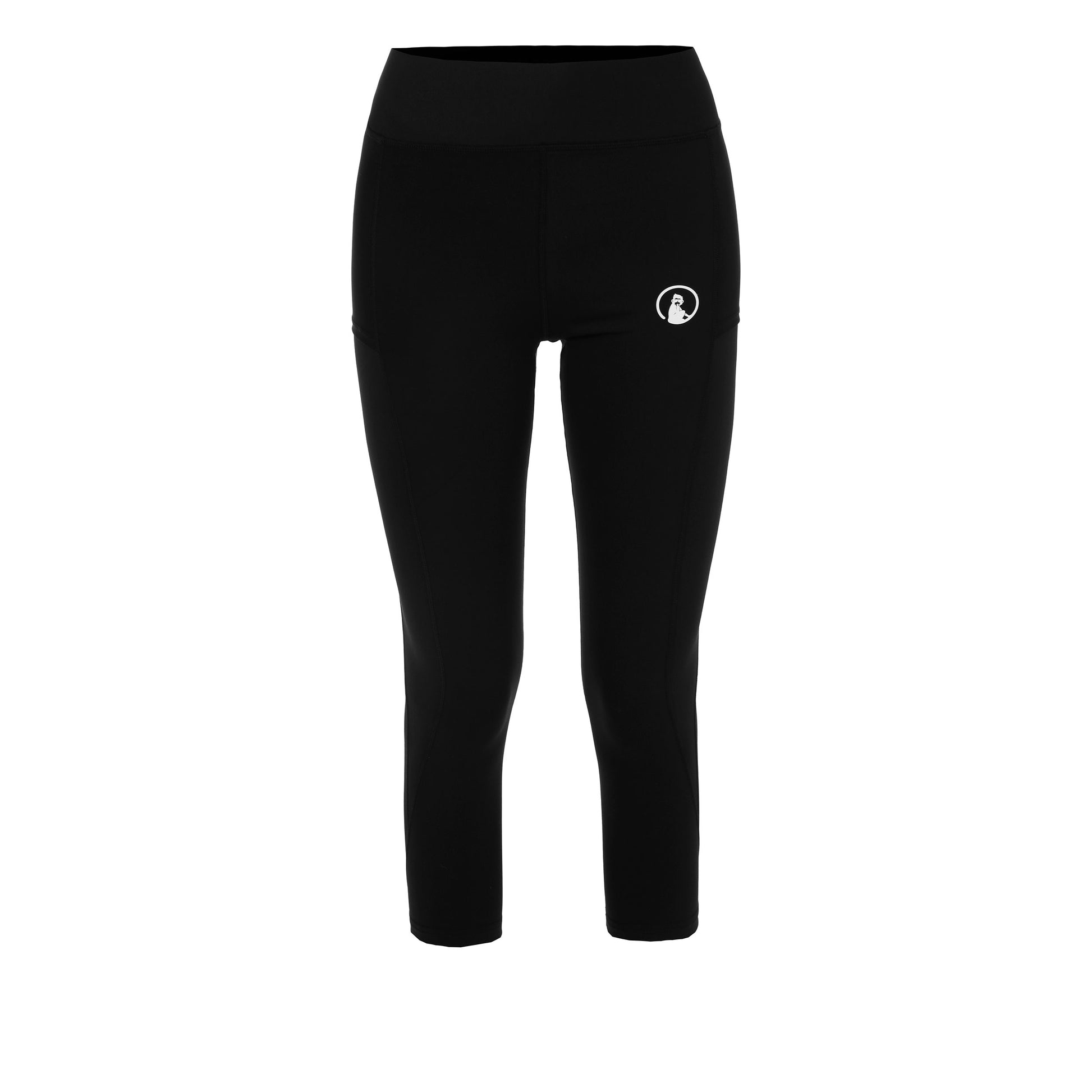 Quiet Please Pocket 7/8  Tight Damen-schwarz