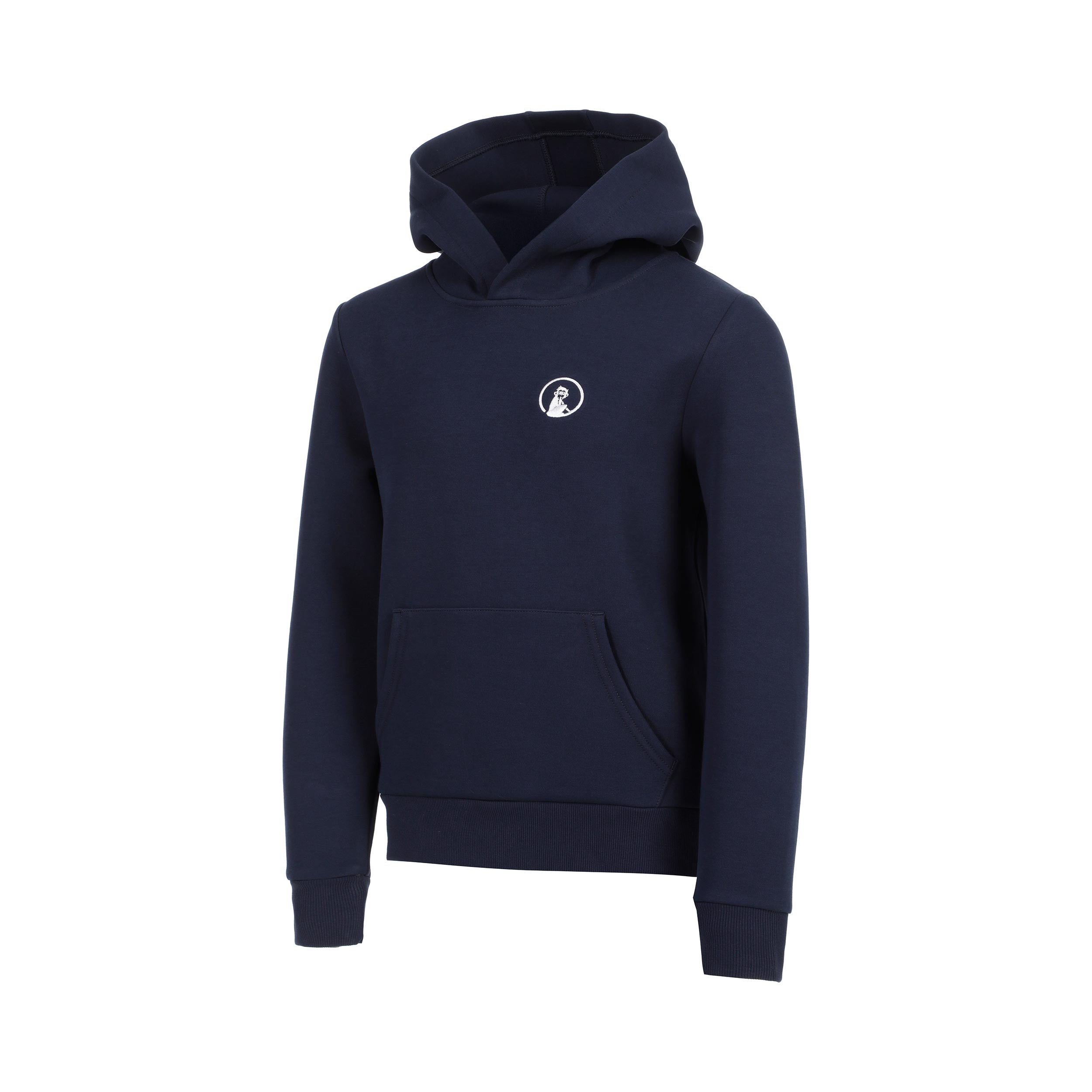 Quiet Please Essential Hoody Kids - dark blue, white