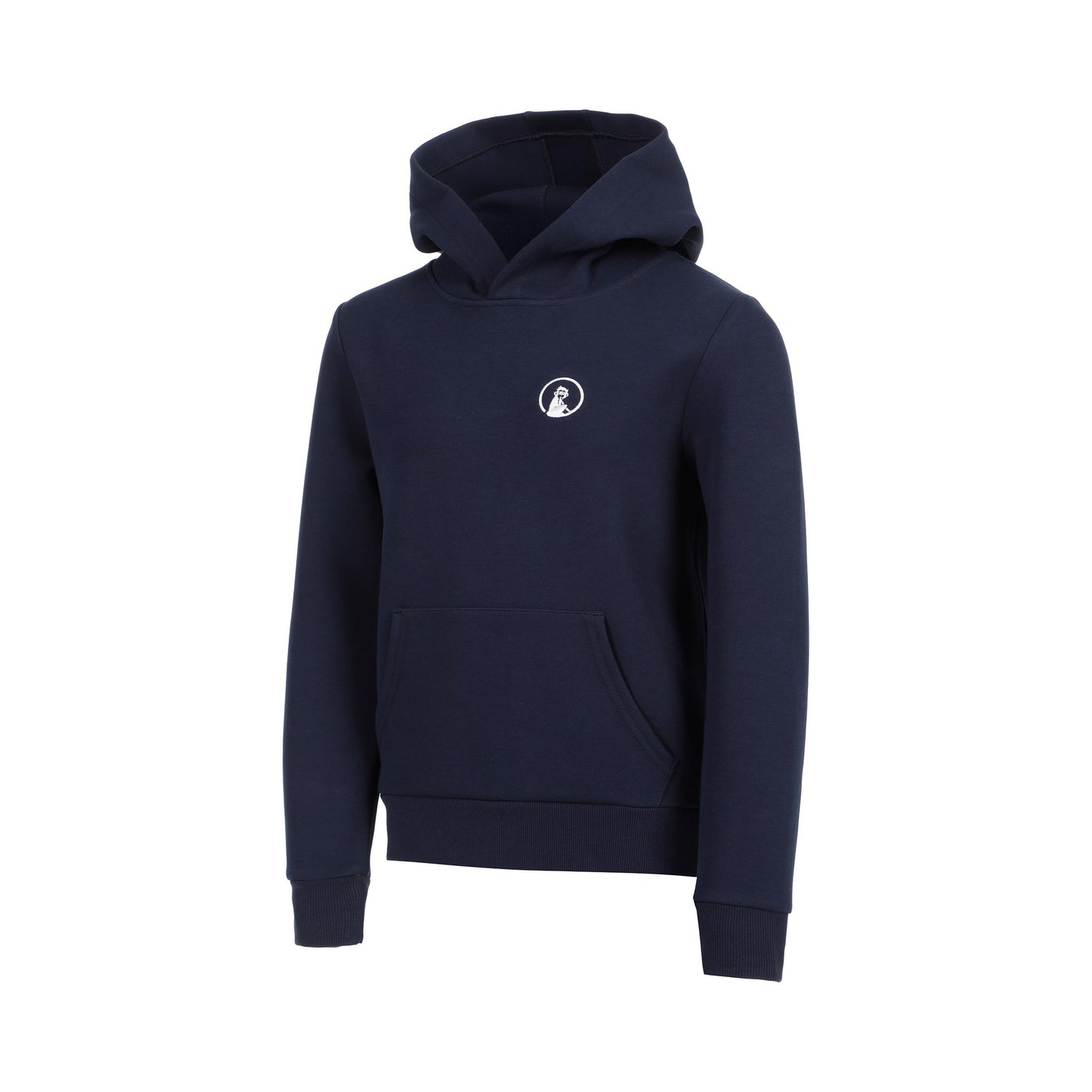 Quiet Please Essential Hoody Kids - dark blue, white