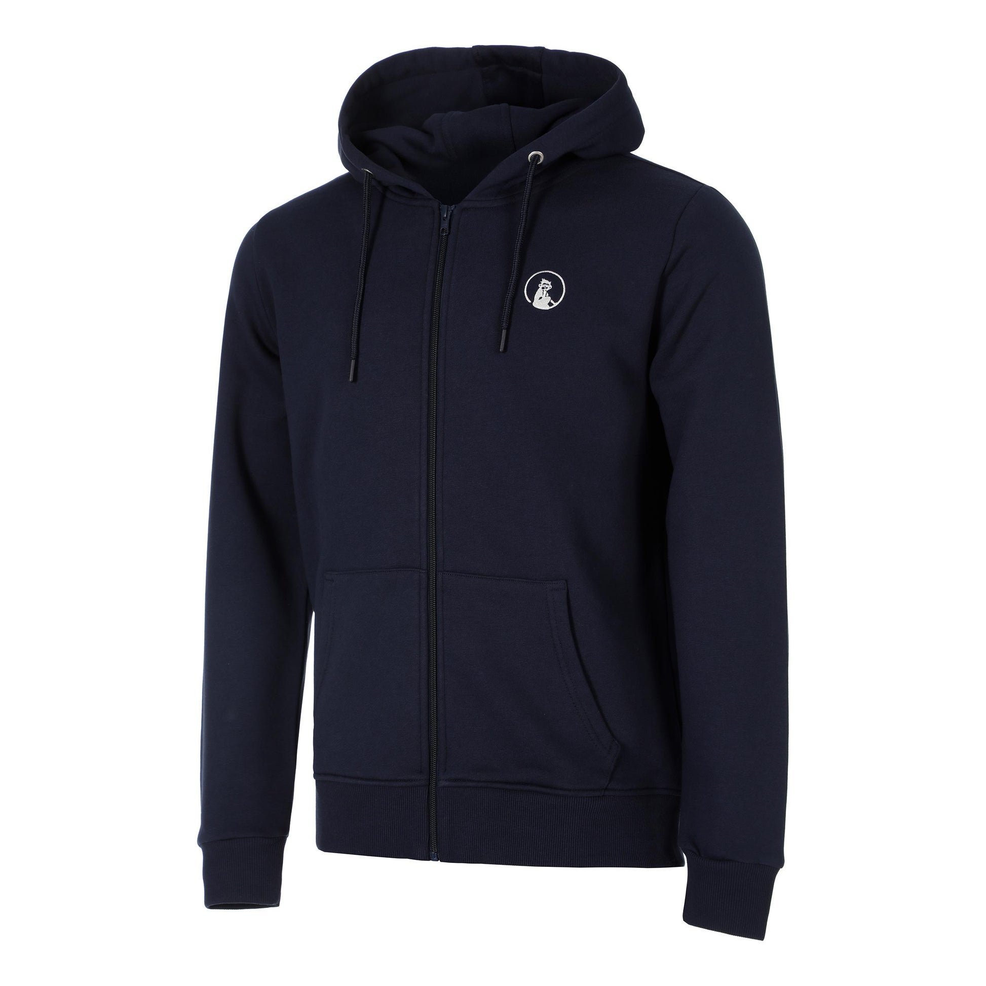 Quiet Please Essential Zip Sweatjacke Herren-dunkelblau