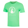Joy Trainings T-Shirt Herren - grün, weiß