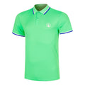 Joy Tournament Tipping Polo Men - green, white