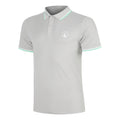 Joy Tournament Tipping Polo Men - grey, white