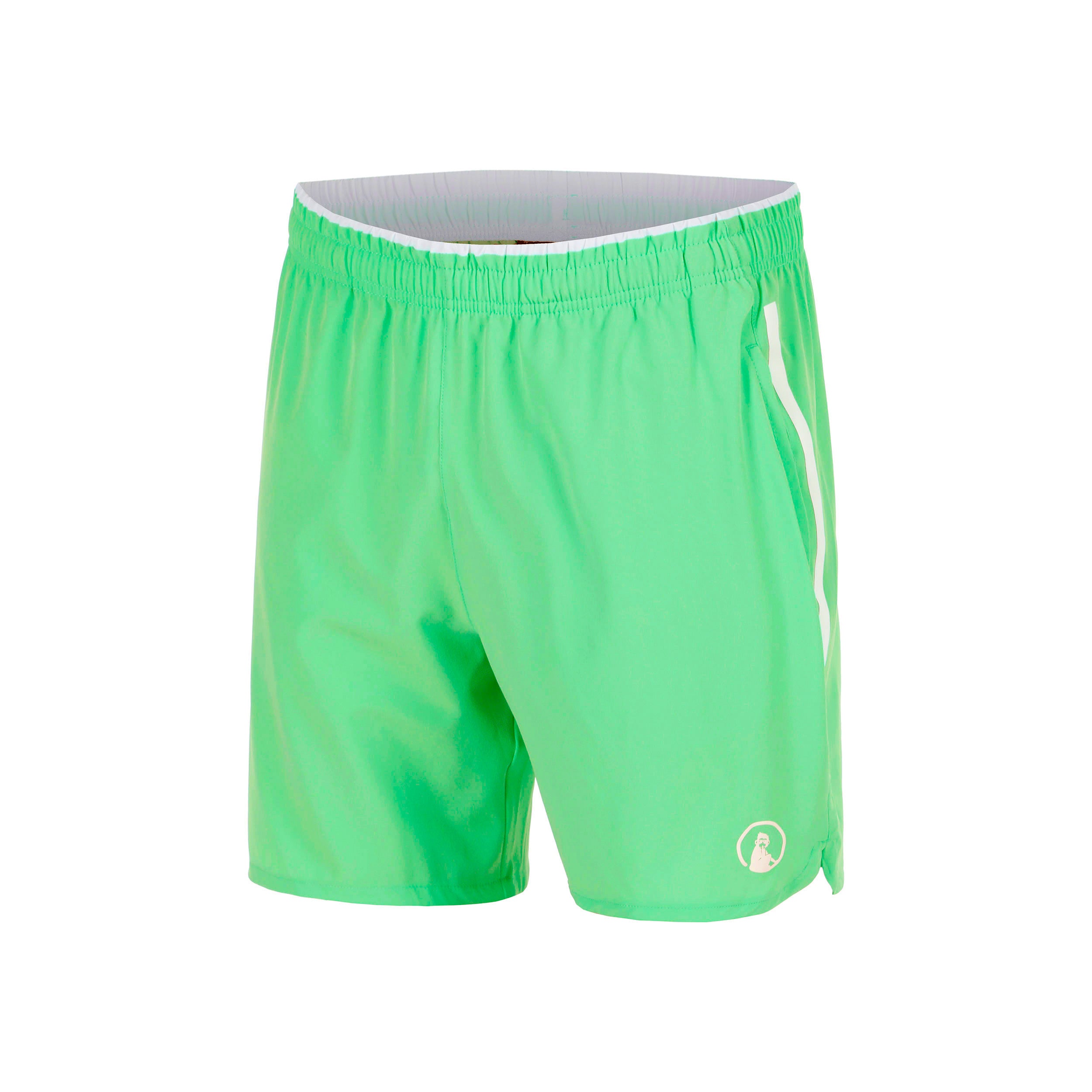 Quiet Please Joy Drop 7in Shorts Herren - grün, weiß