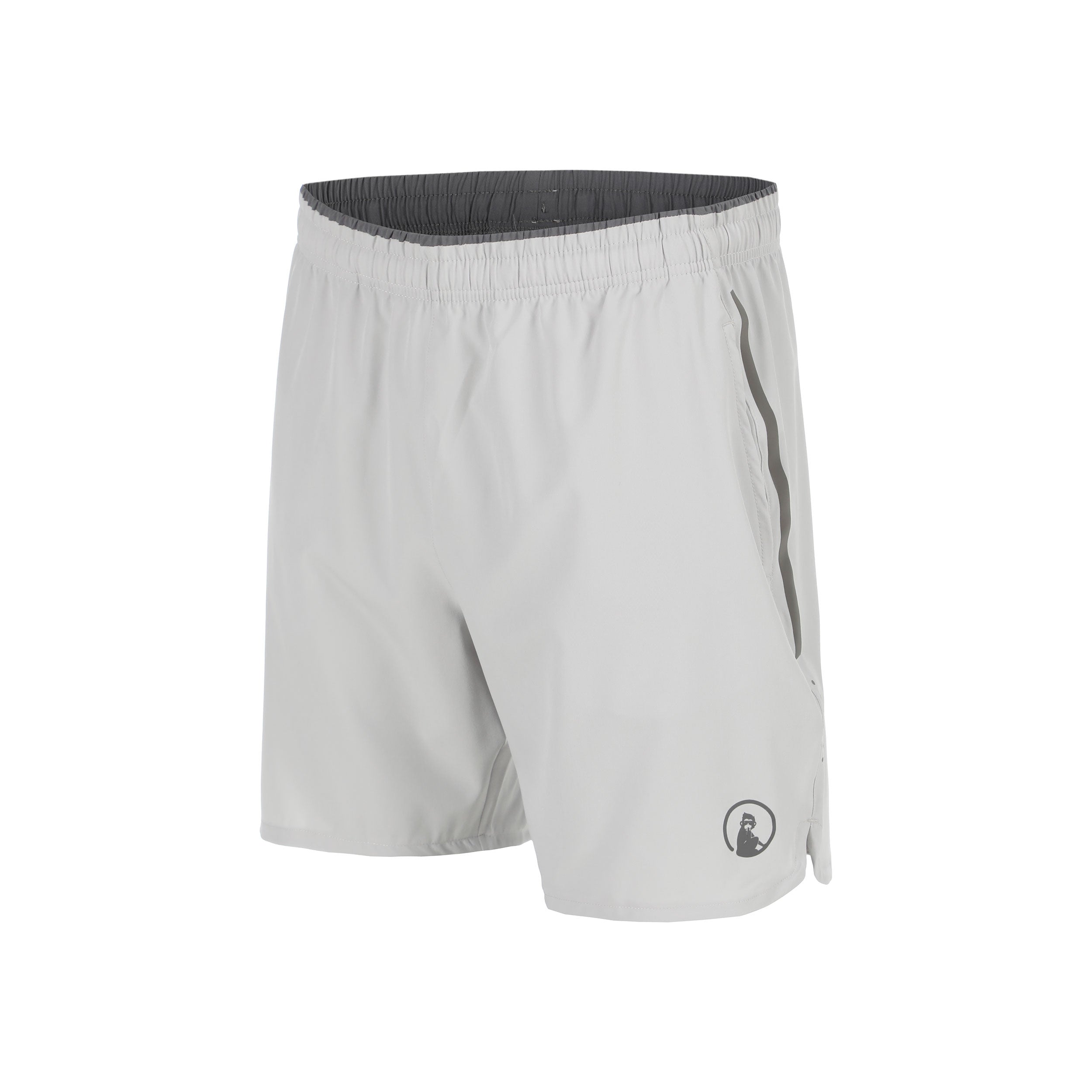 Quiet Please Drop 7in Shorts Herren - grau, dunkelgrau