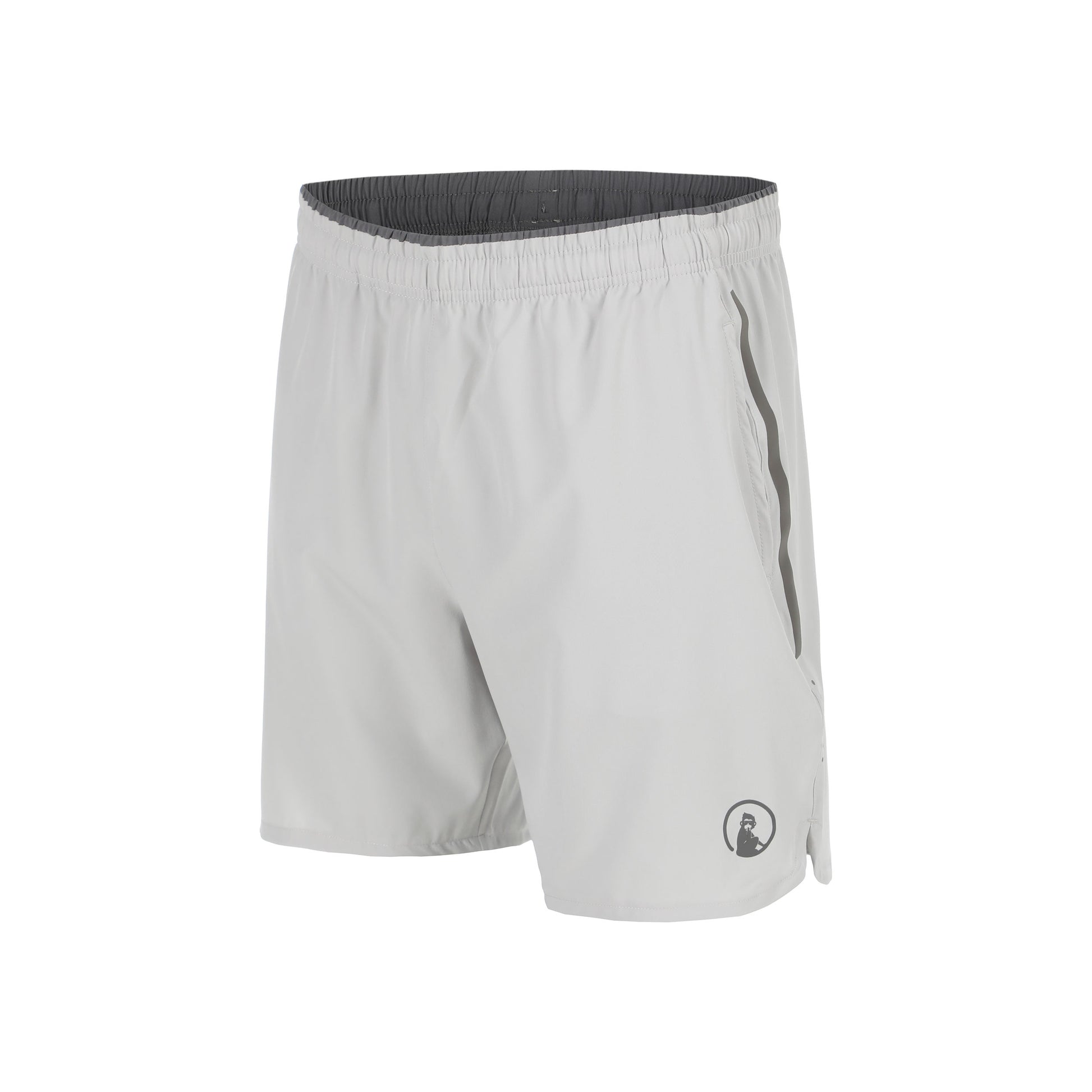 Quiet Please Drop 7in Shorts Herren - grau, dunkelgrau