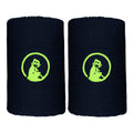 Wristband 2 Pack long - dark blue, neon green