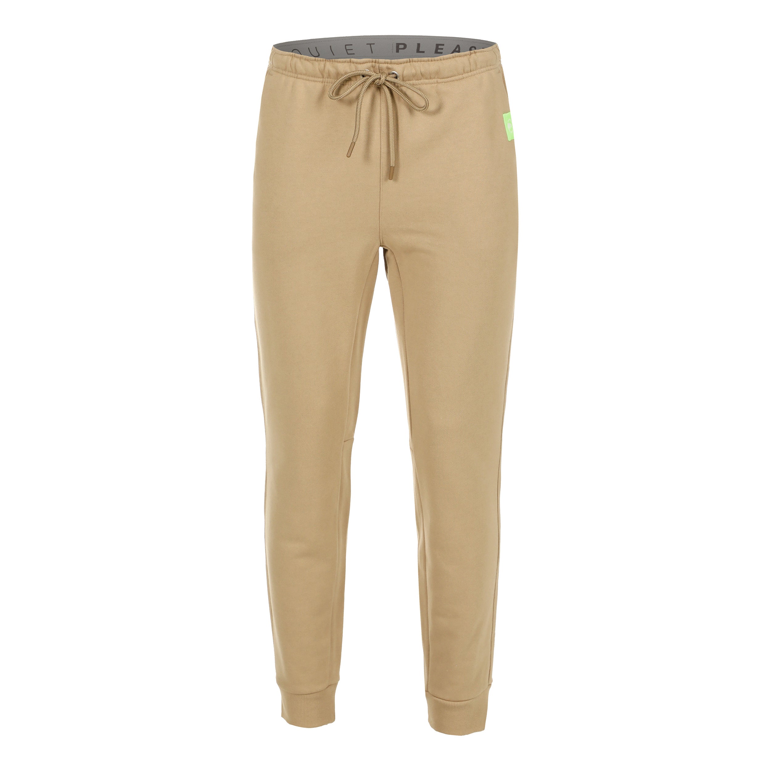 Quiet Please Wild Easy Training Pants Men-Beige,Neon Green