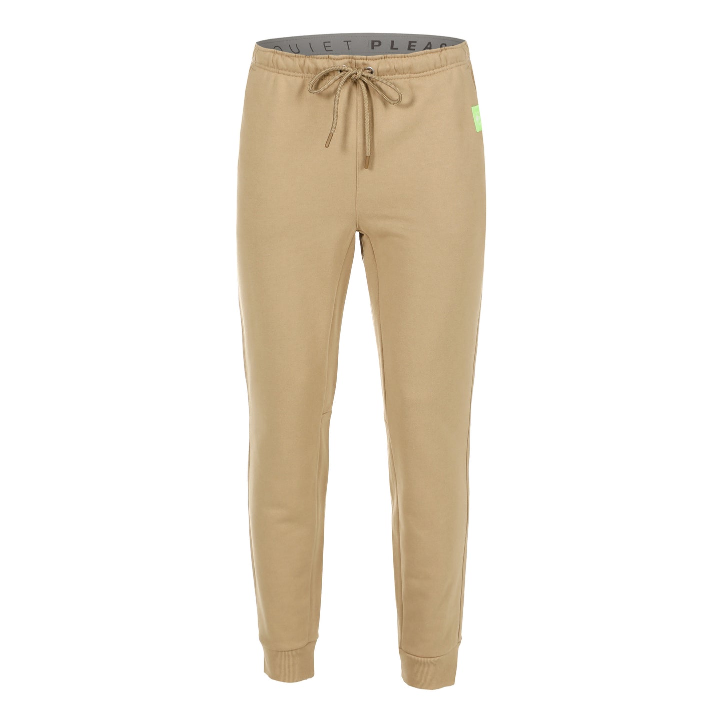Quiet Please Wild Easy Training Pants Men-Beige,Neon Green
