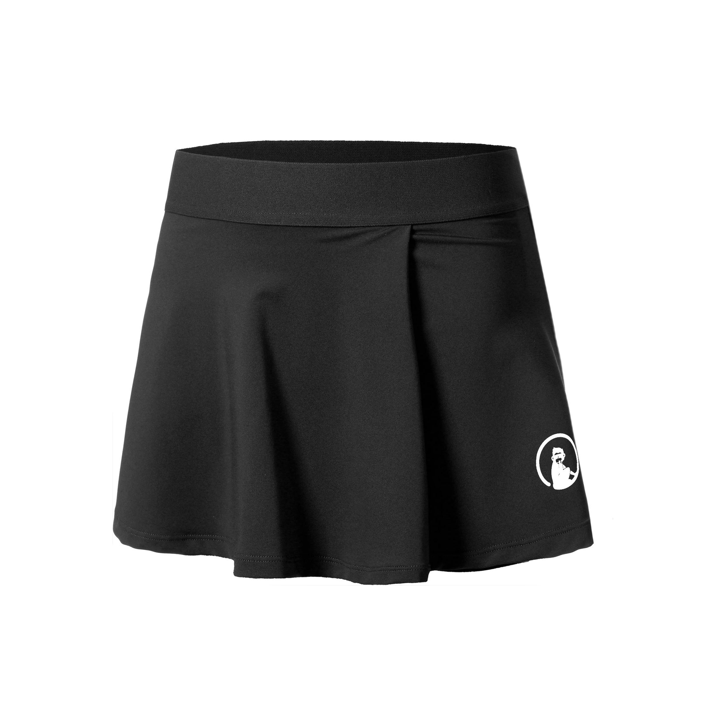 Quiet Please Bounce Skirt Girls-Black,White