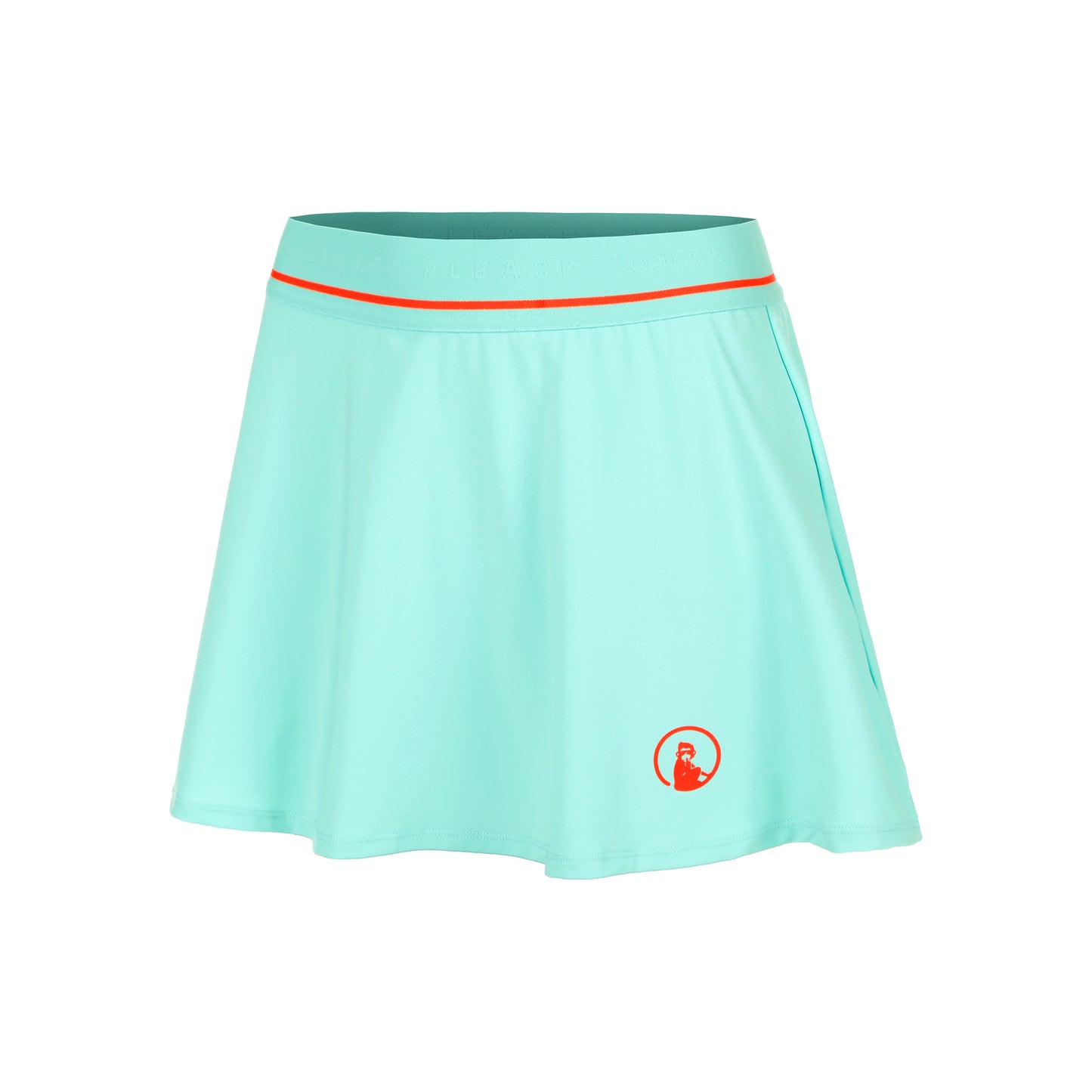 Quiet Please Wild Bounce Skirt Women-Turquoise,Red