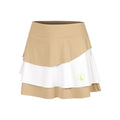 Wild Flounce Rock Damen-Beige,Weiß