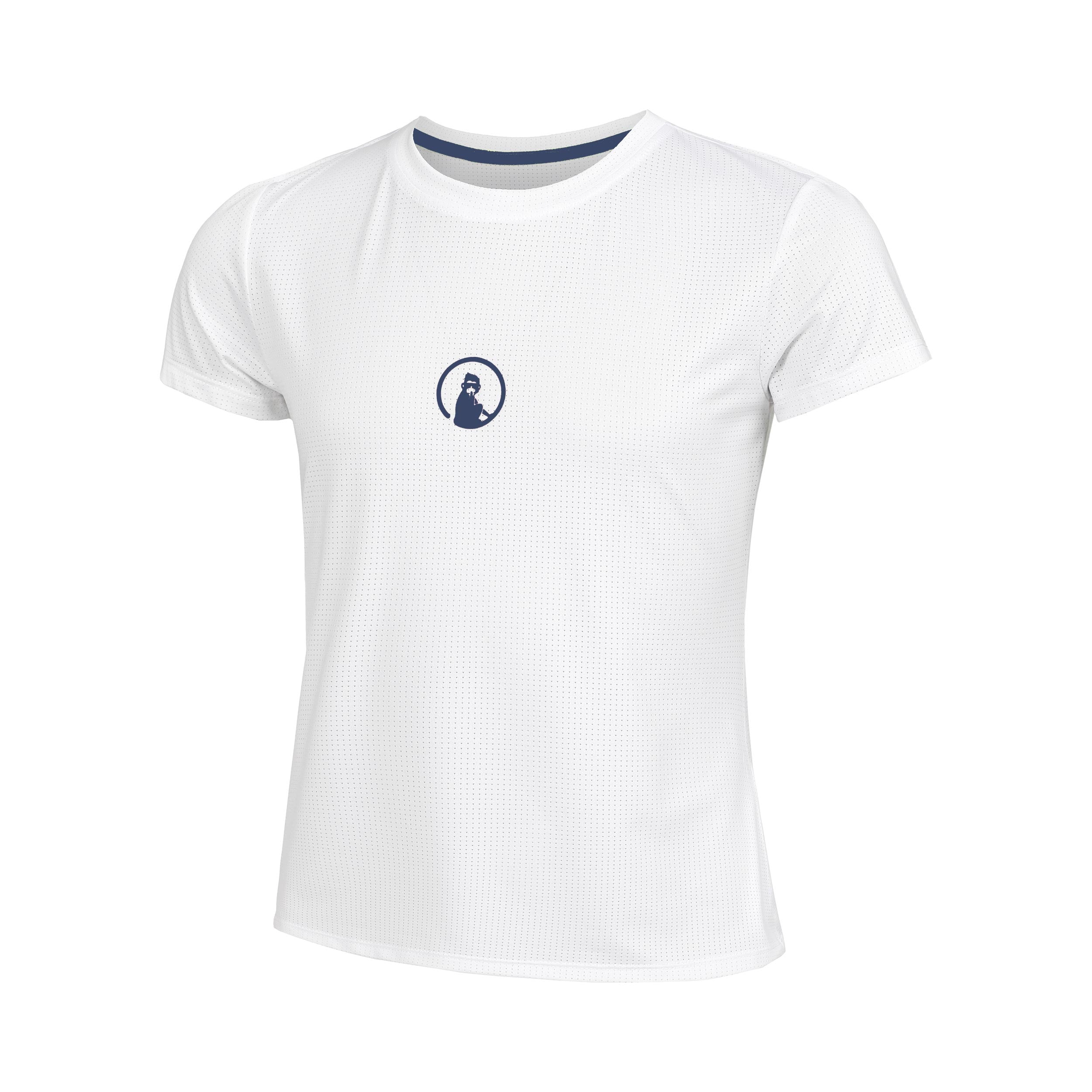 Quiet Please Retriever T-Shirt Mädchen-Weiß