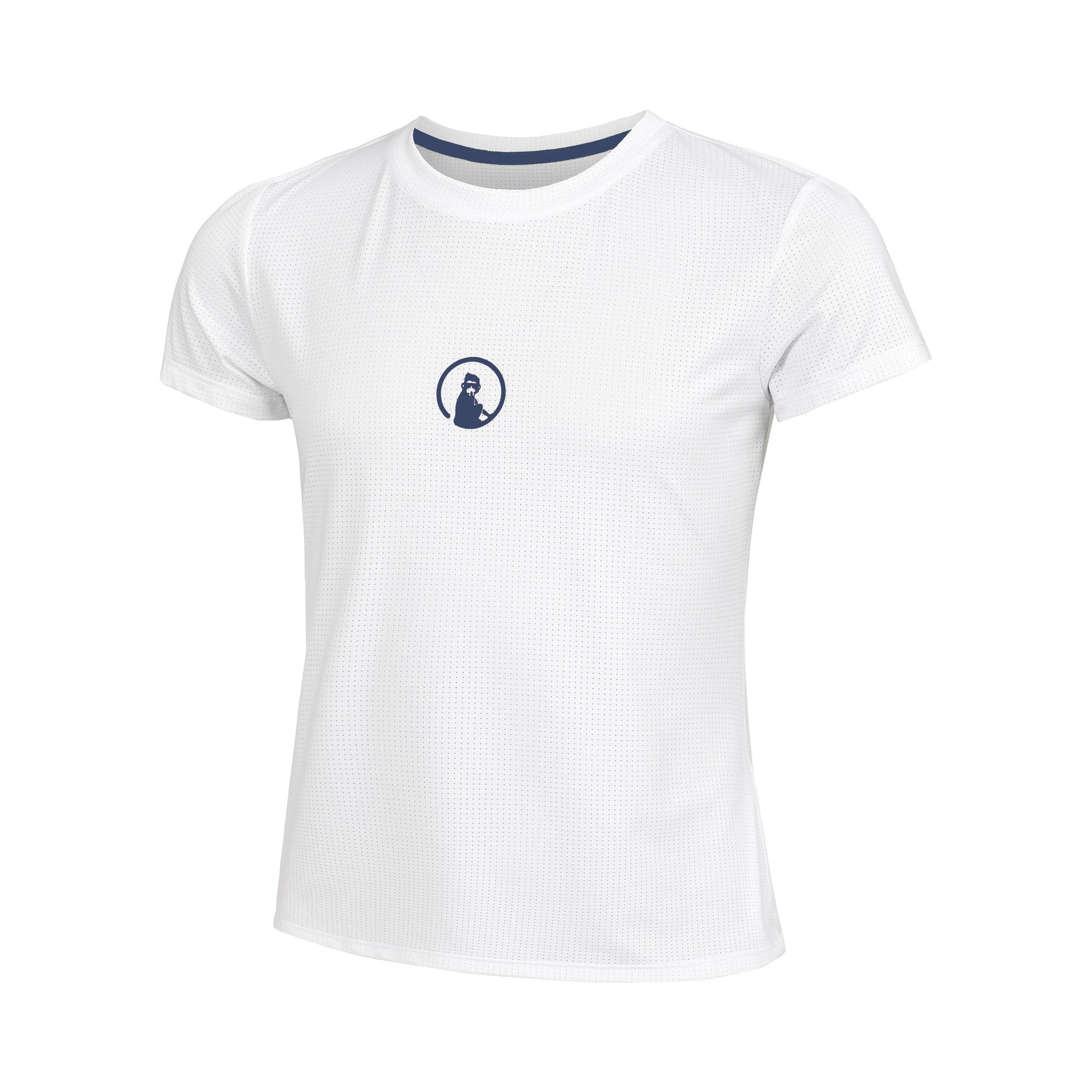 Quiet Please Retriever T-Shirt Girls-White