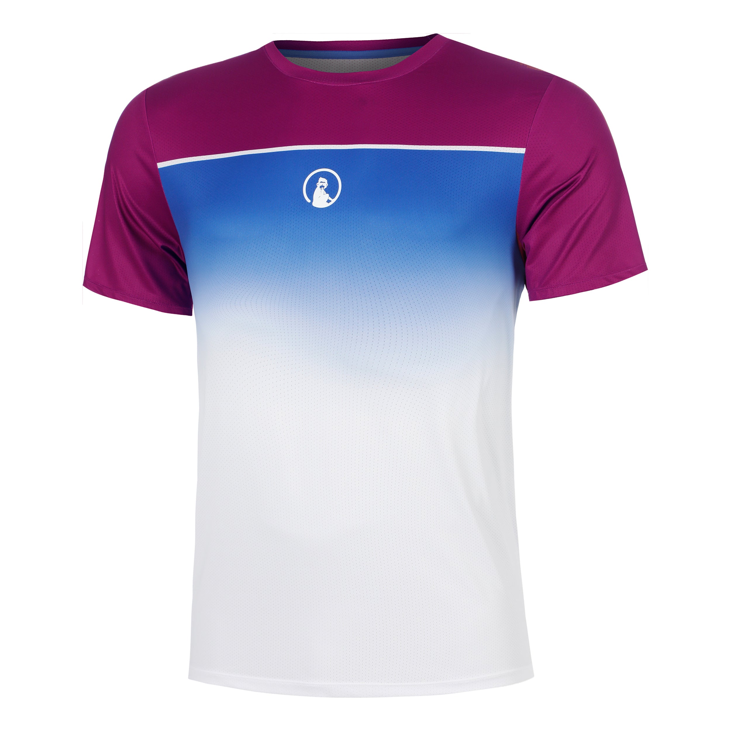 Quiet Please Receiver Faded T-Shirt Men - pink, white