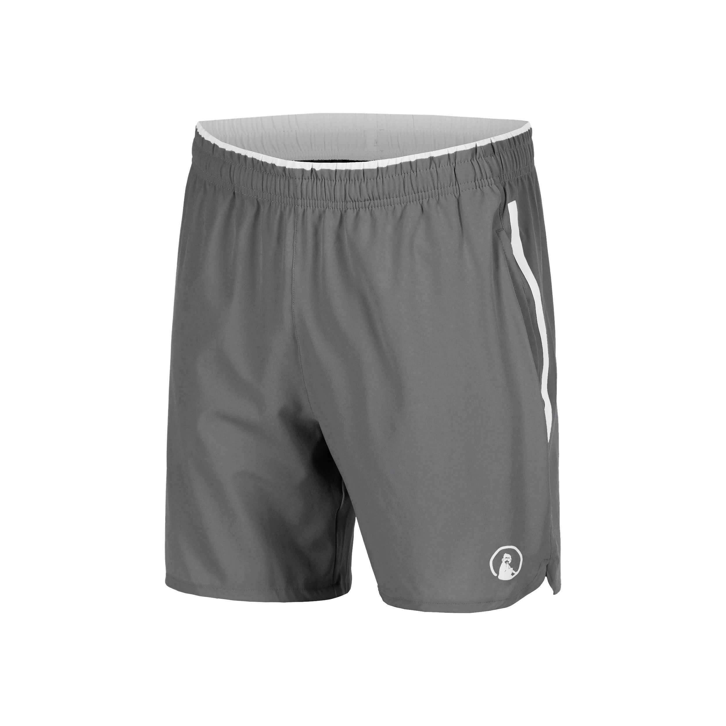 Quiet Please Drop 7in Shorts Men - grey, white