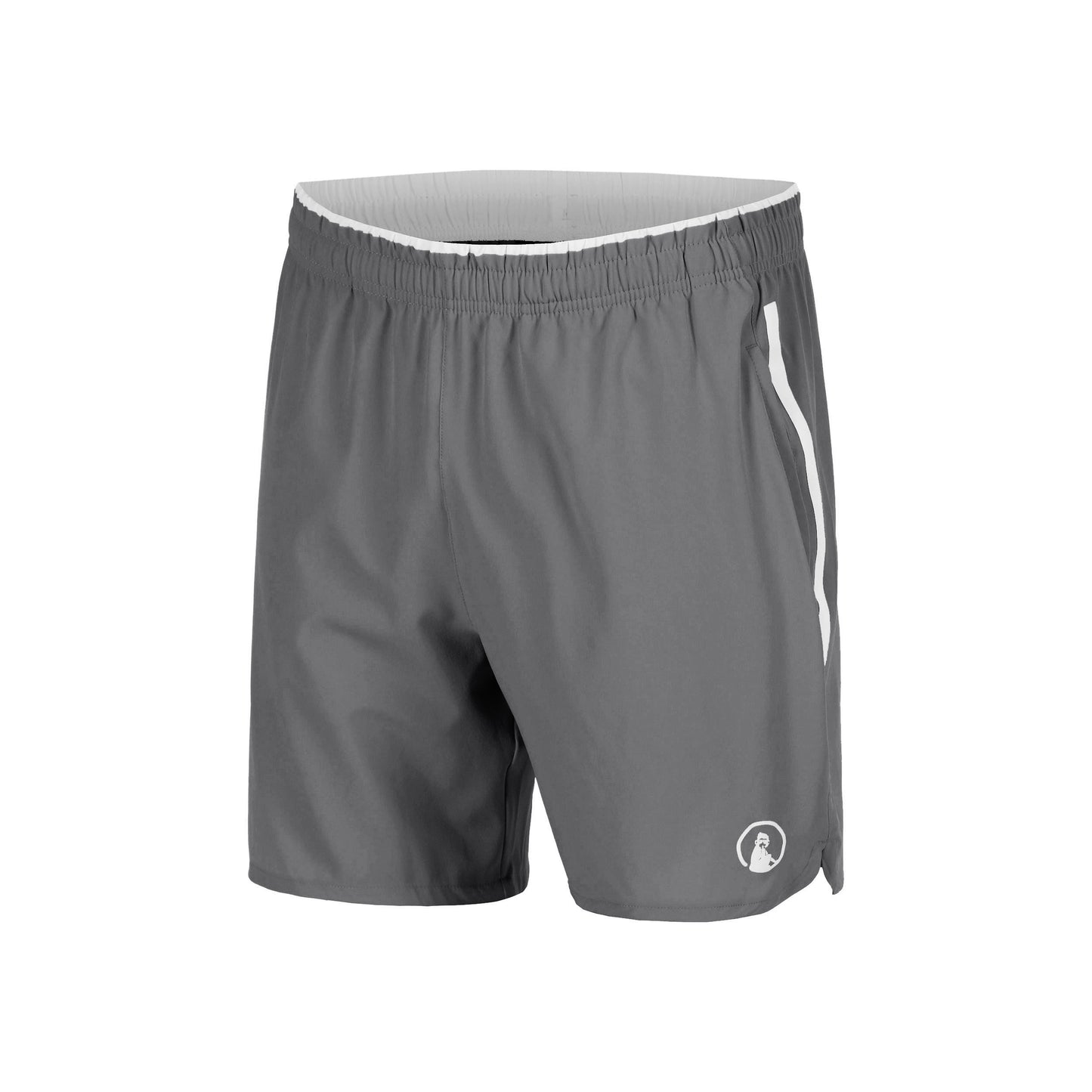 Quiet Please Drop 7in Shorts Men - grey, white