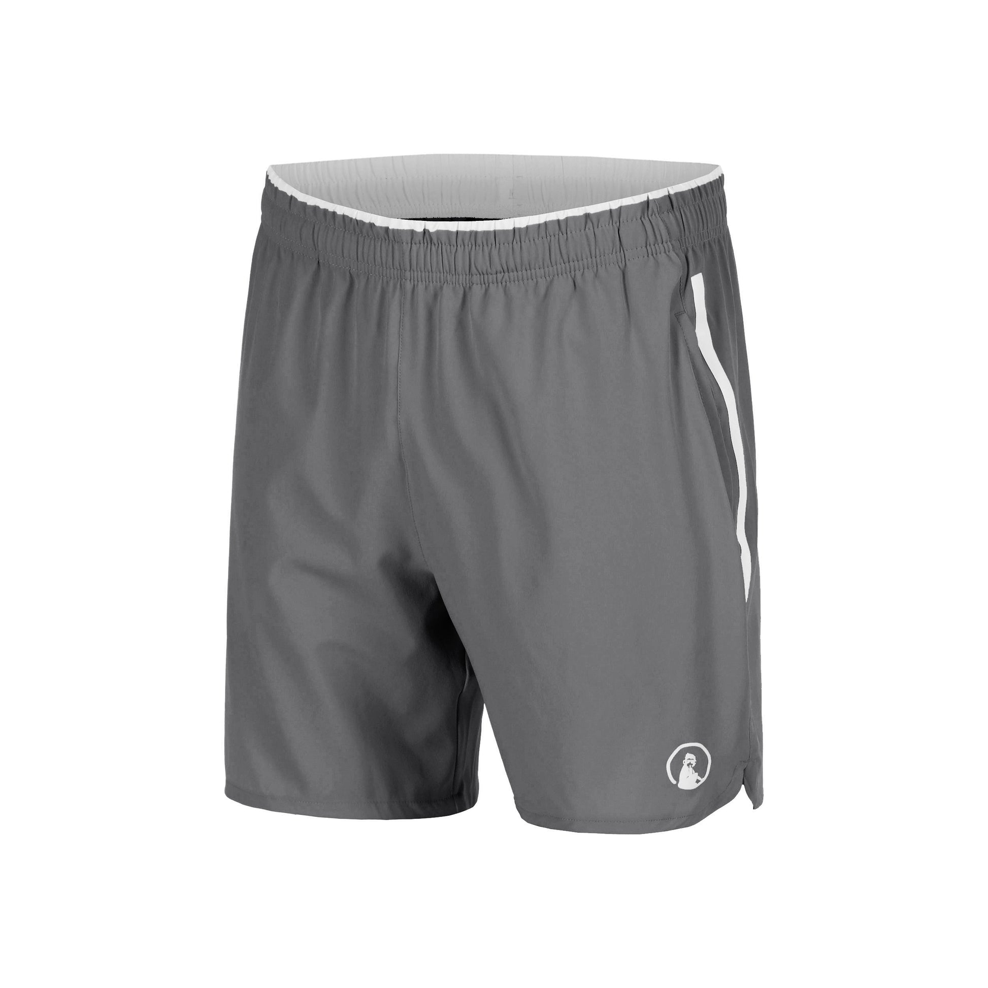 Quiet Please Drop 7in Shorts Men - grey, white