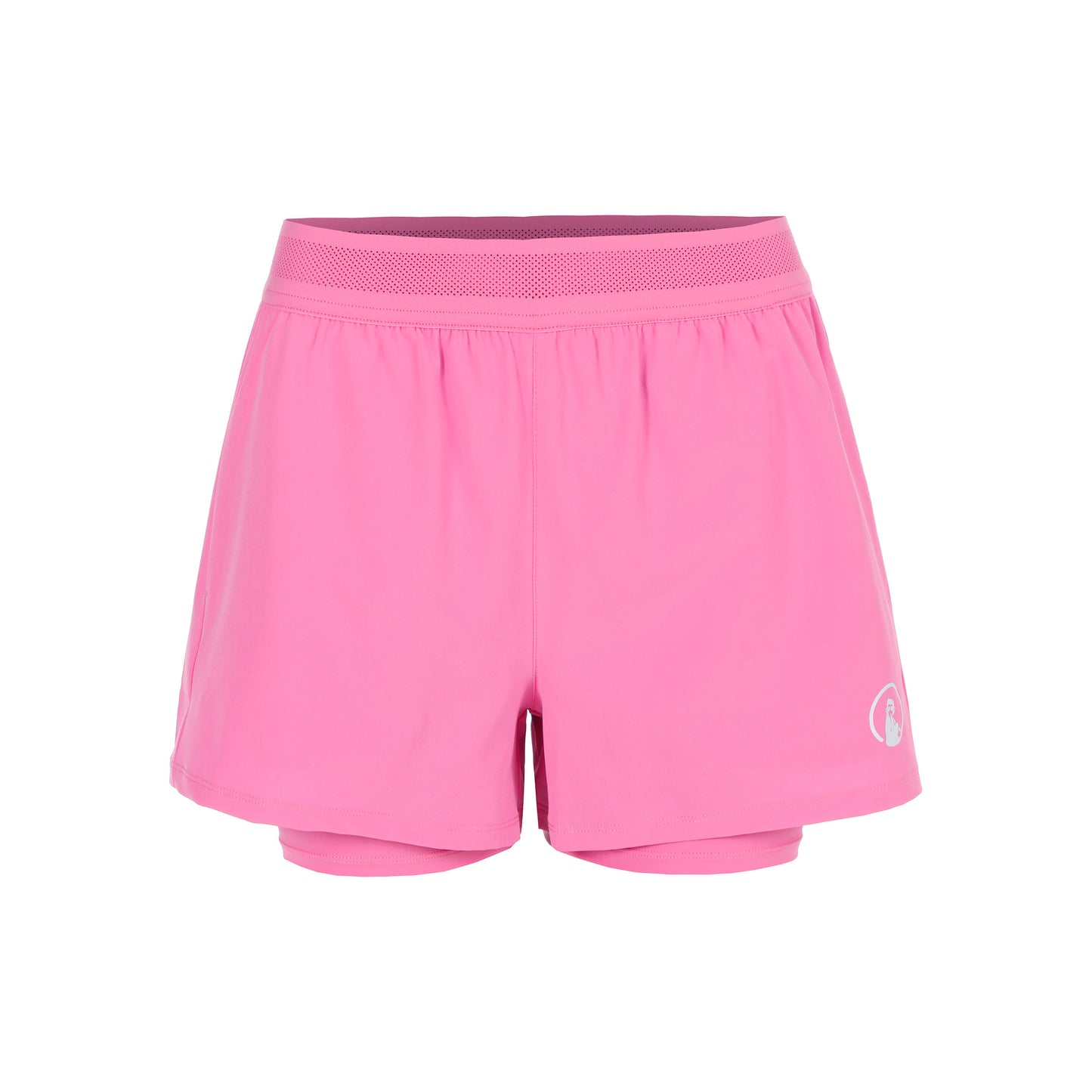 Quiet Please Rematch 2in1 Shorts Women - pink, white