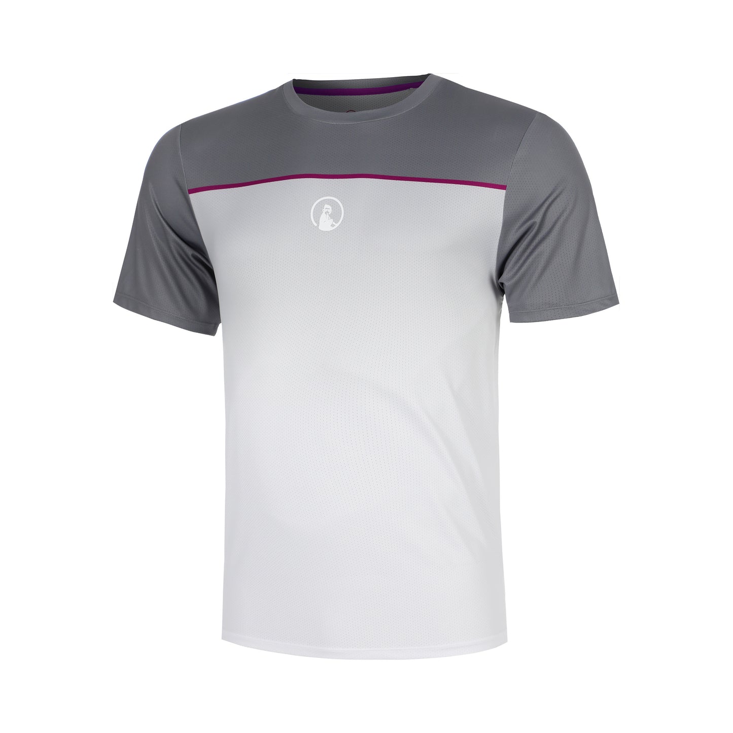 Quiet Please Receiver Faded T-Shirt Jungen - grau, weiß